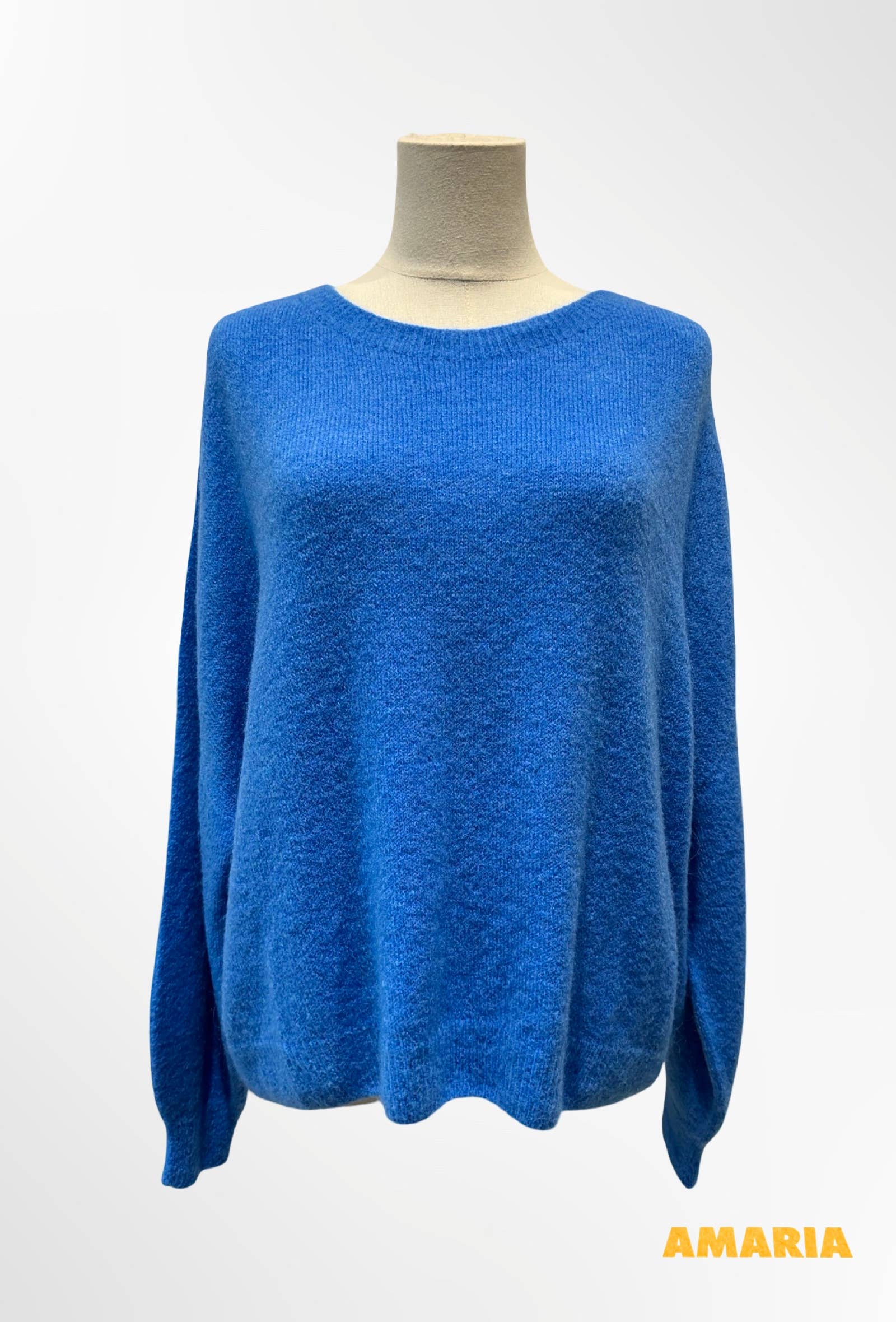 Pull Col Rond Maille Douce Oversize ALPAGA