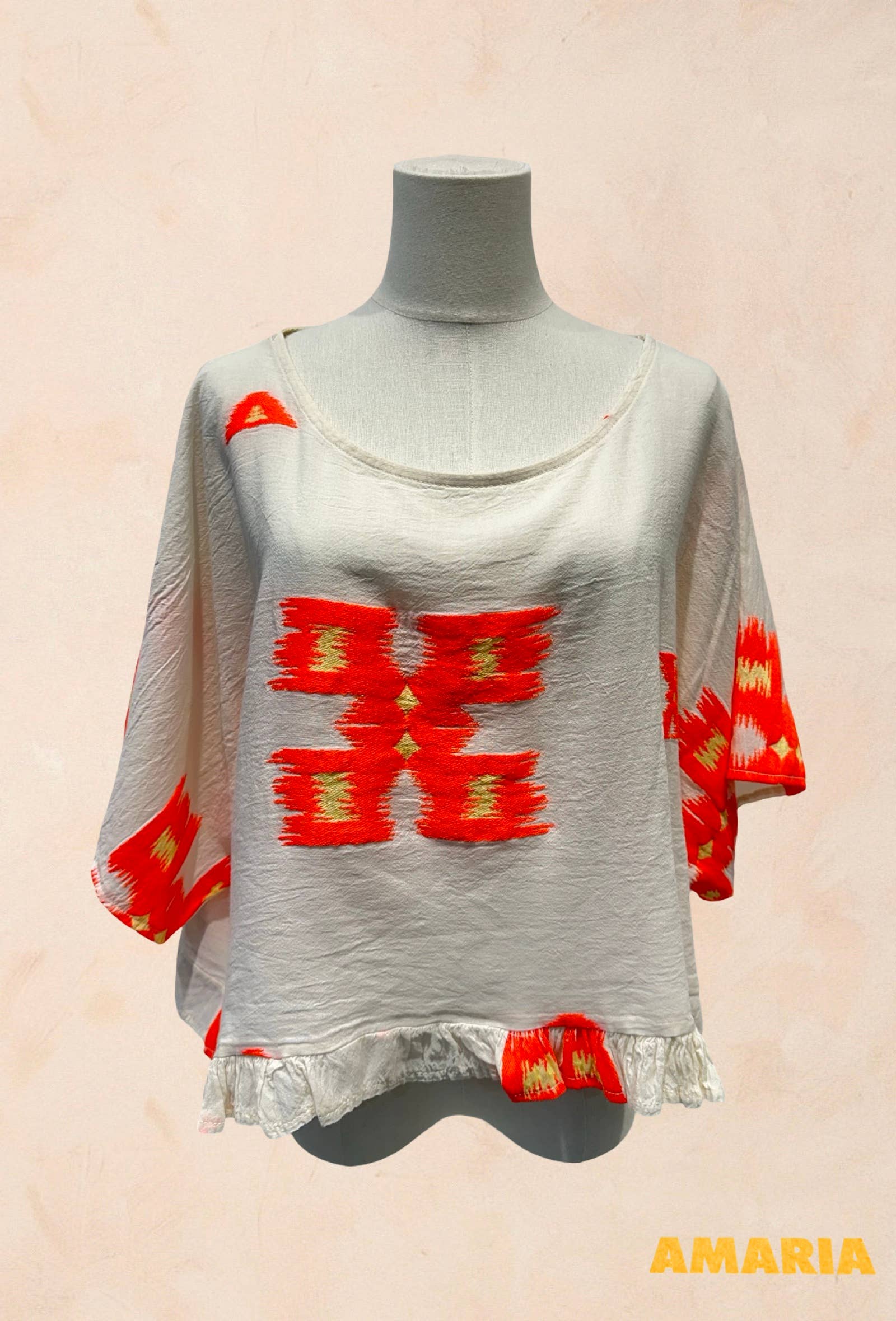 Haut Brodé Motifs