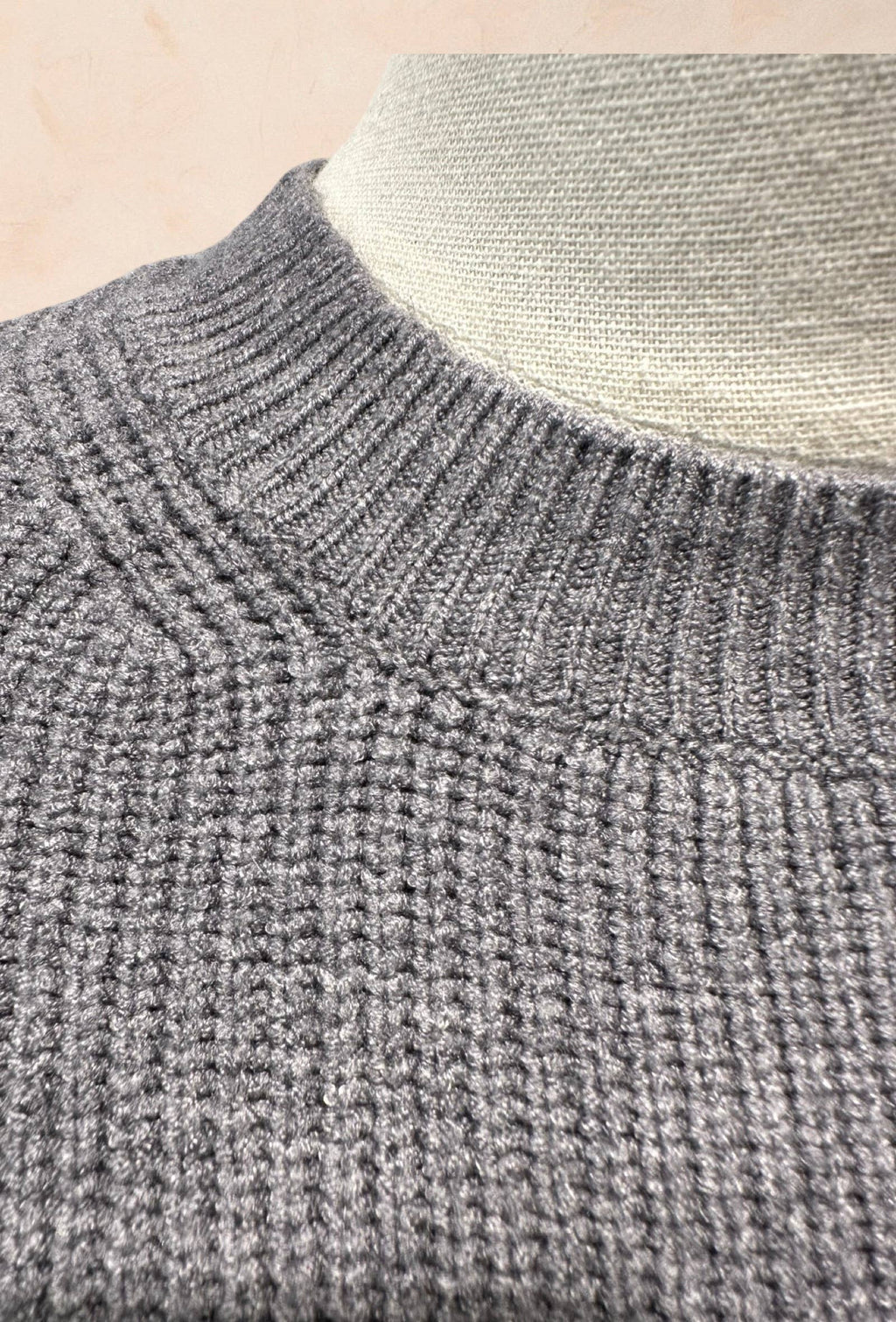 Pull Sans Manches Oversize en Maille – VISCOSE