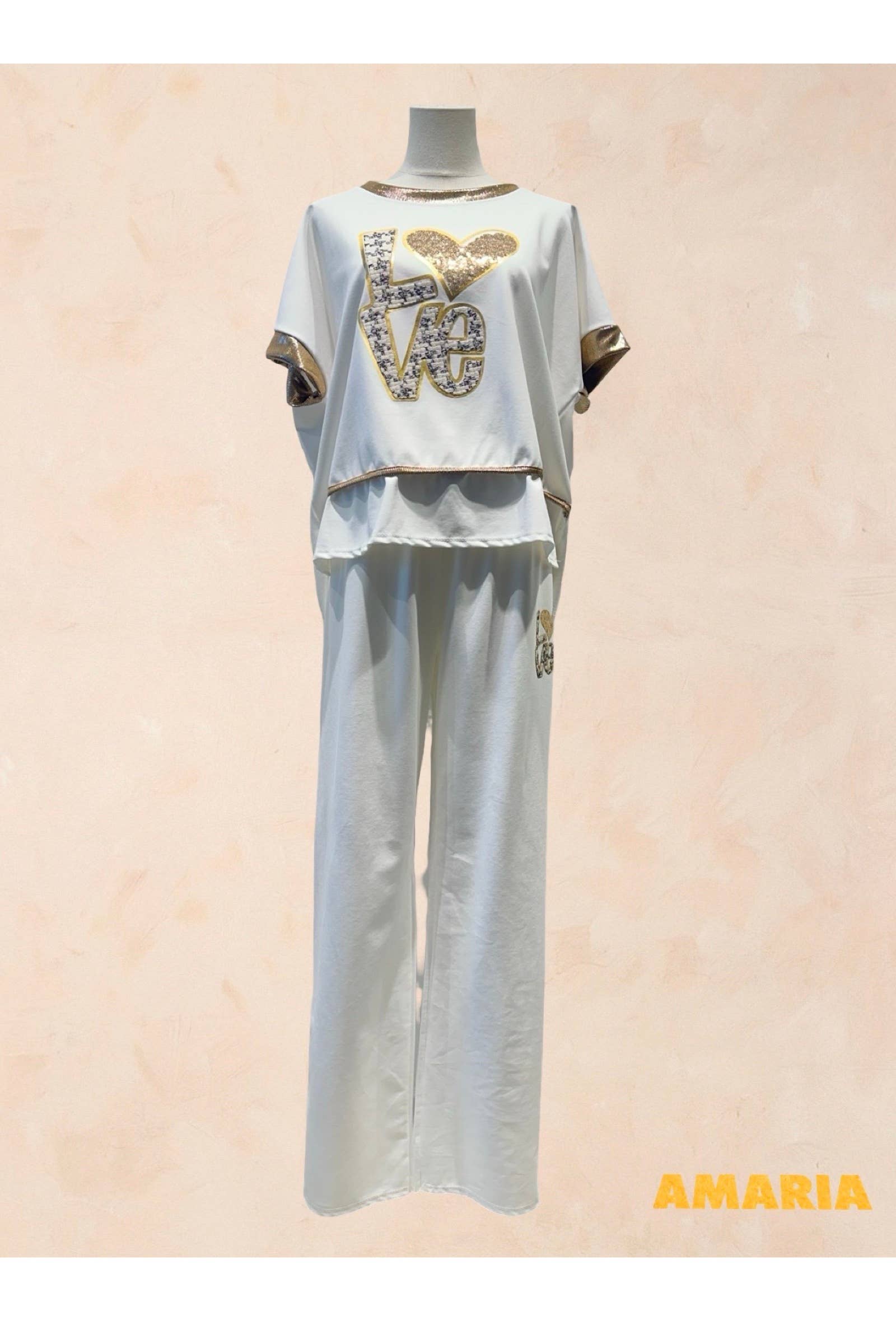 Ensemble Haut Pantalon Loungewear Viscose /