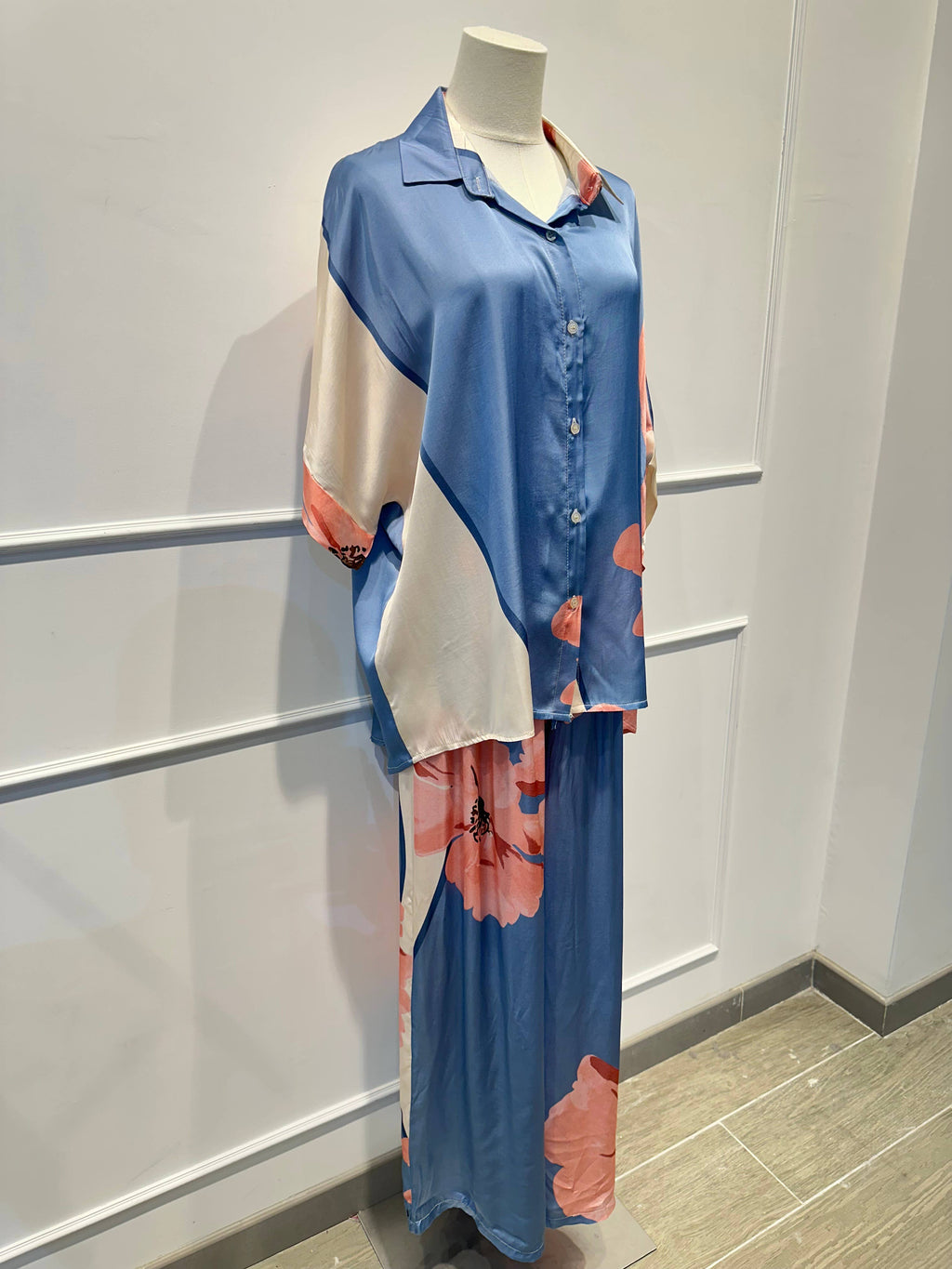 Ensemble Large Imprimé Fleuri % VISCOSE