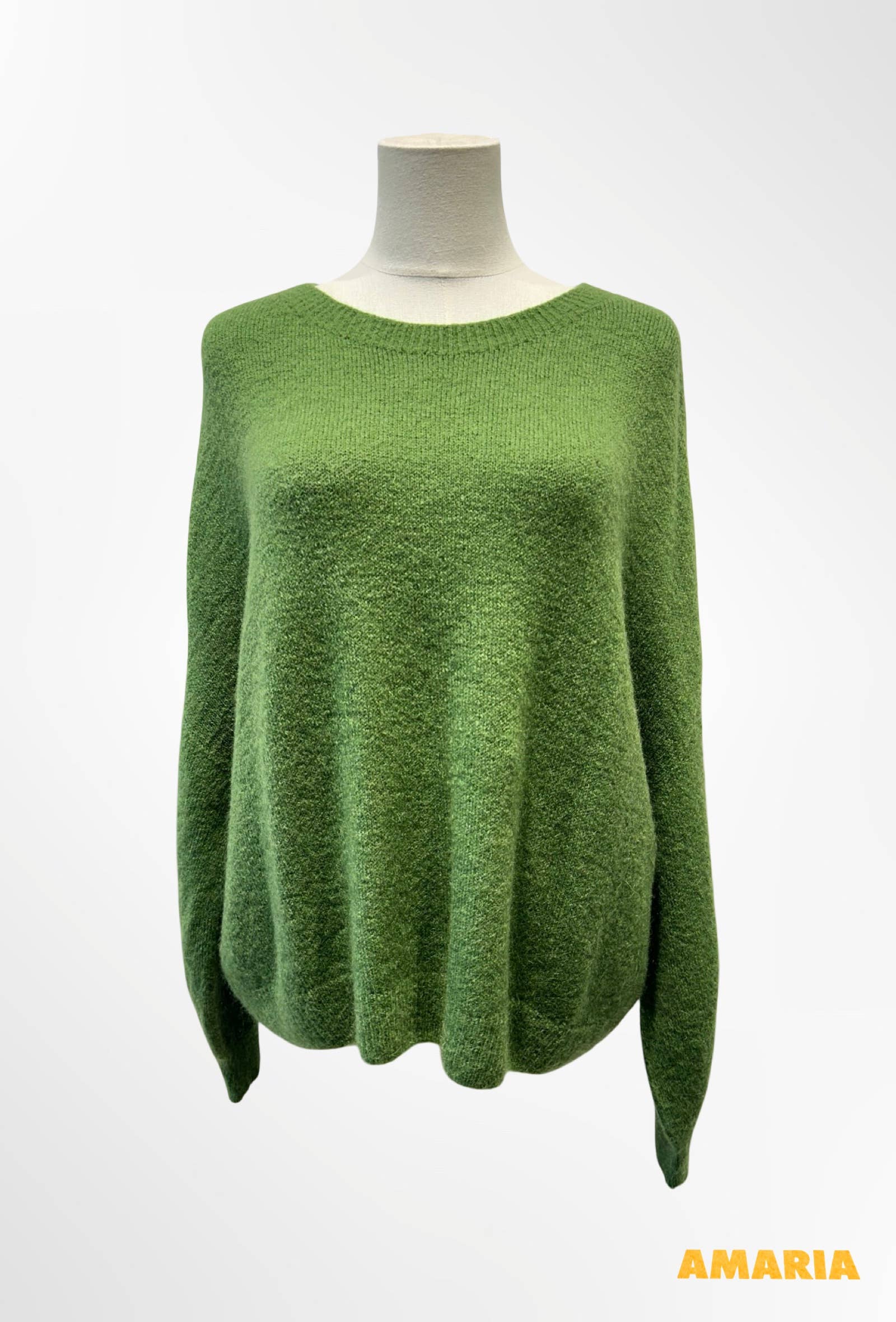 Pull Col Rond Maille Douce Oversize ALPAGA