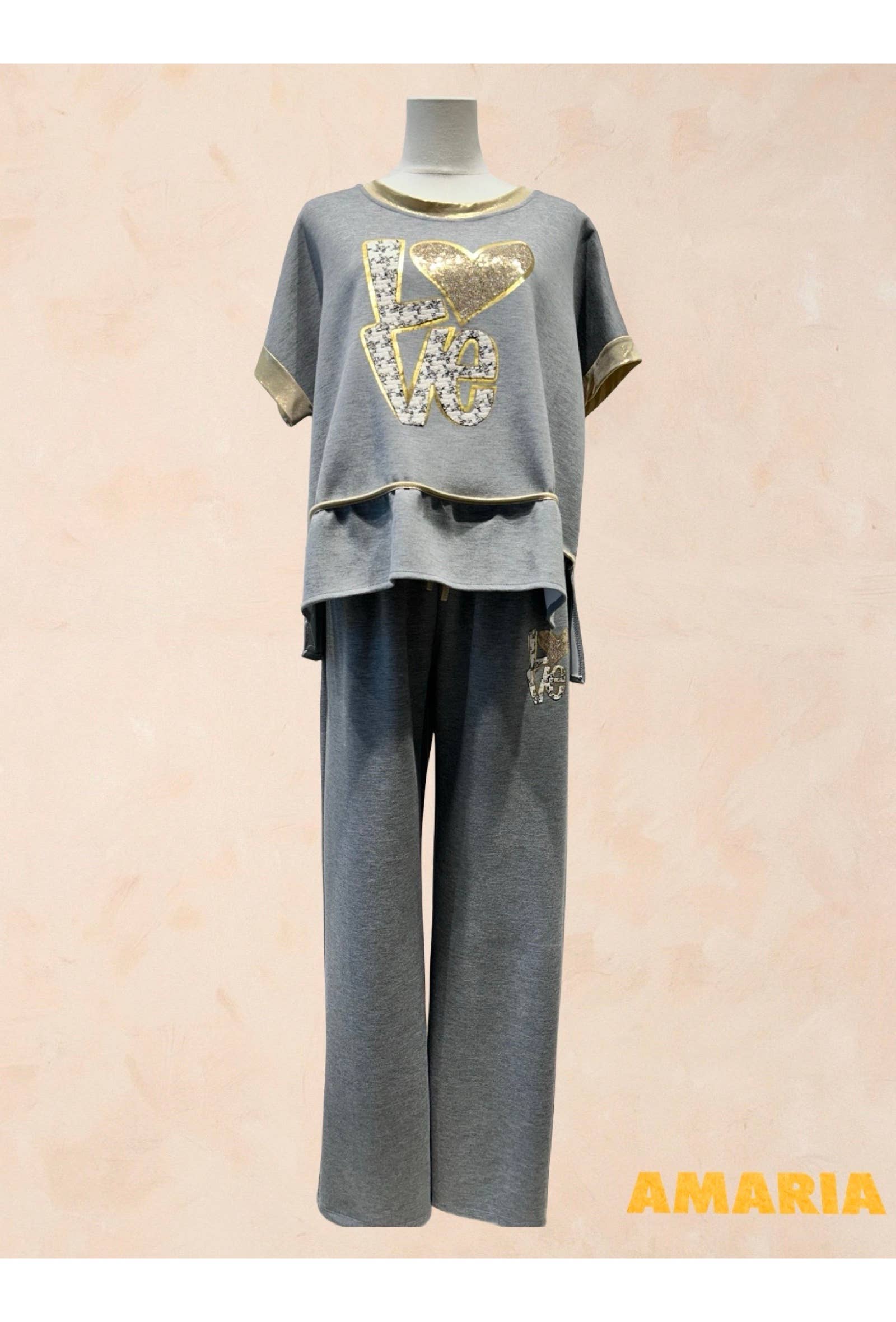 Ensemble Haut Pantalon Loungewear Viscose /