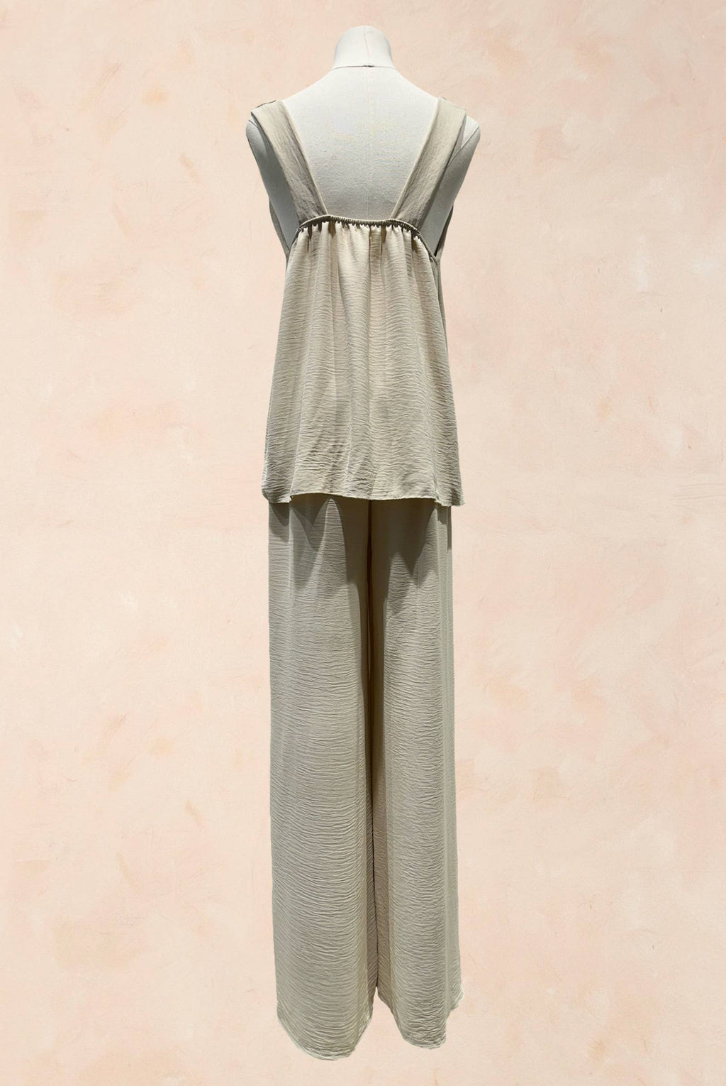 Ensemble top & pantalon palazzo