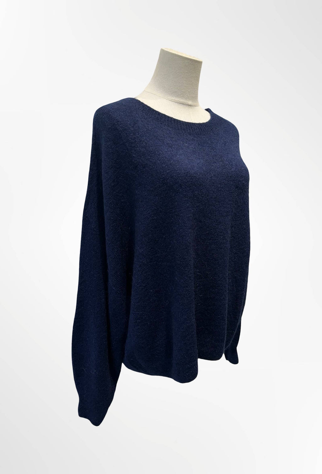 Pull Col Rond Maille Douce Oversize ALPAGA