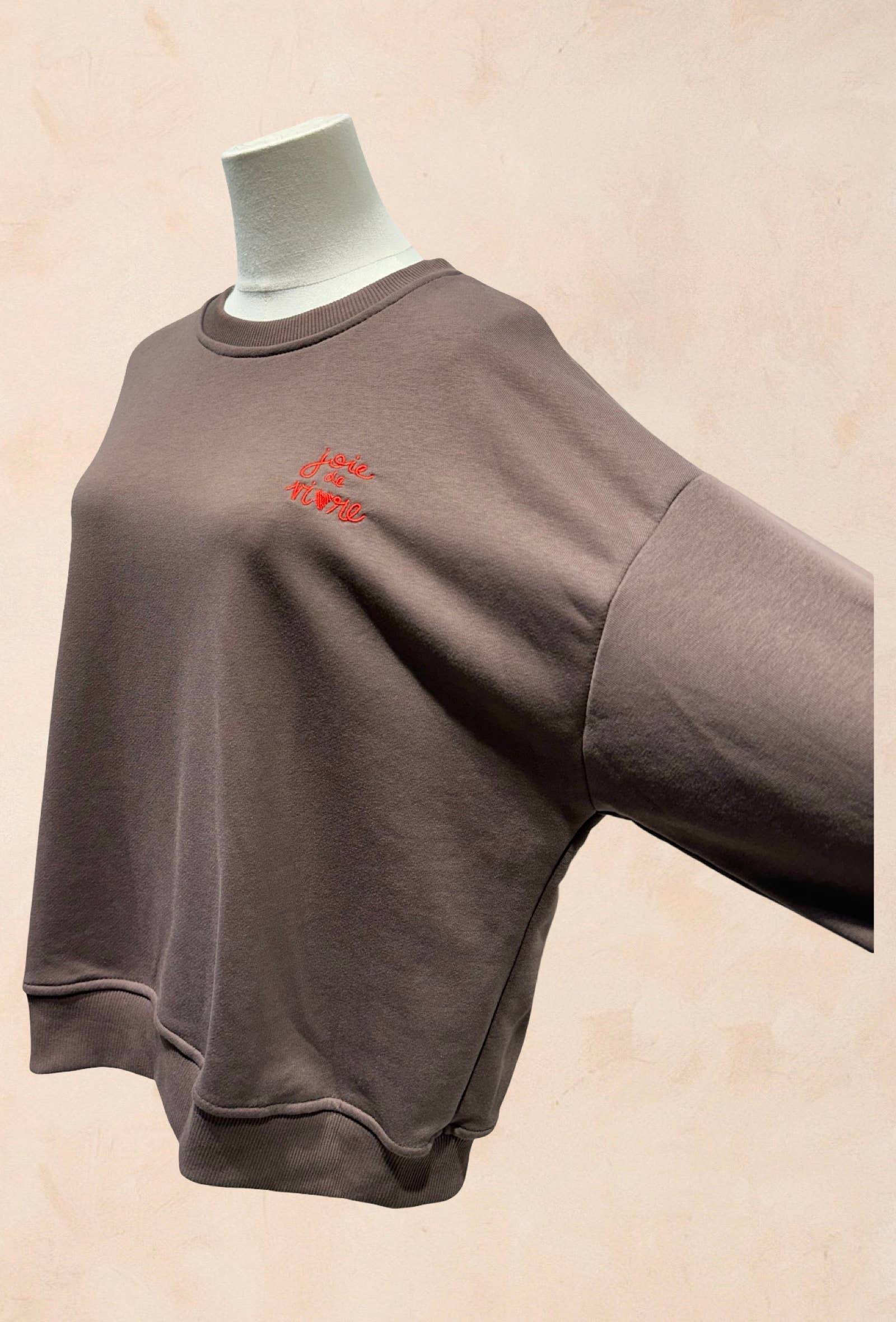Sweat shirt Joie de Vivre COTON