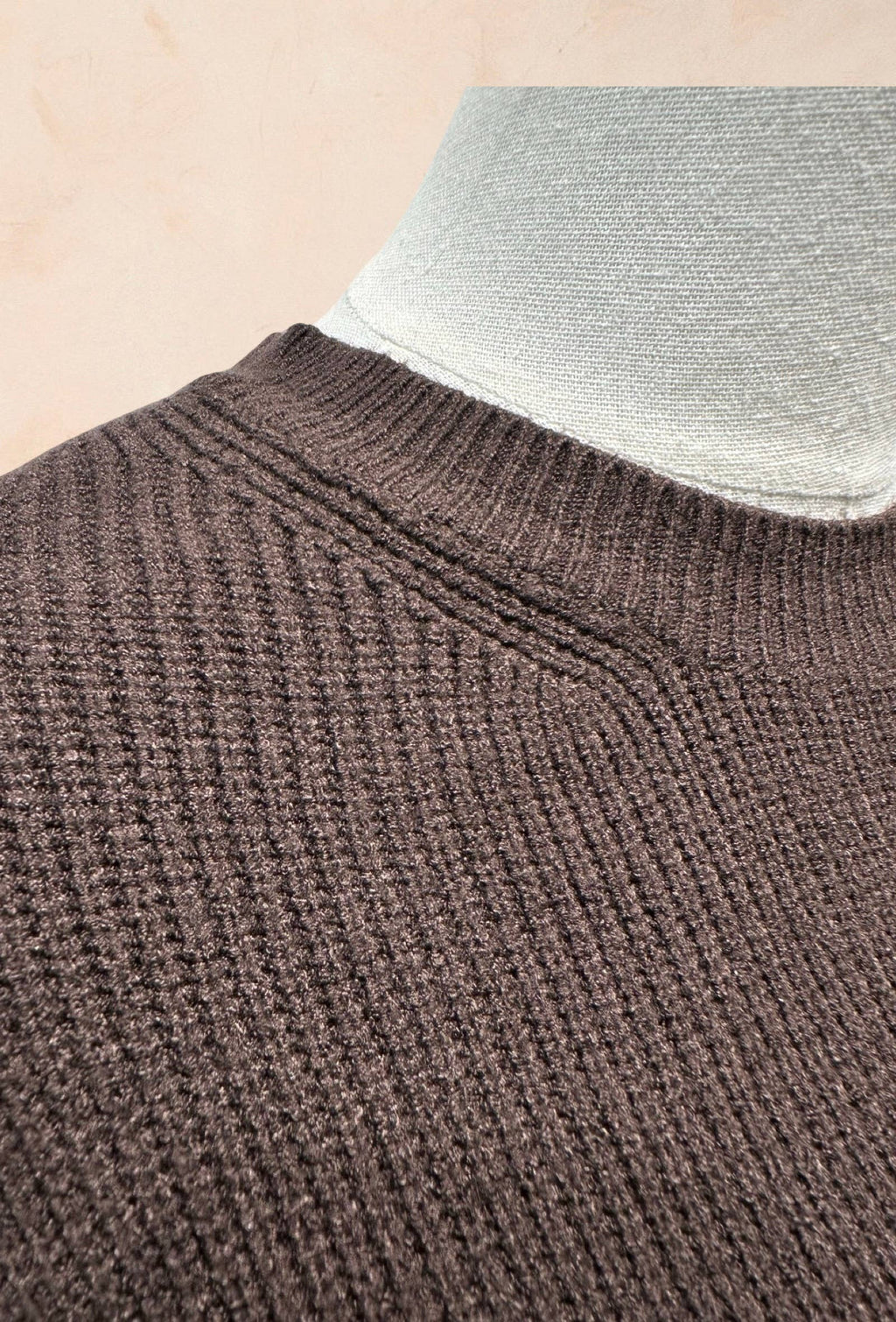 Pull Sans Manches Oversize en Maille – VISCOSE