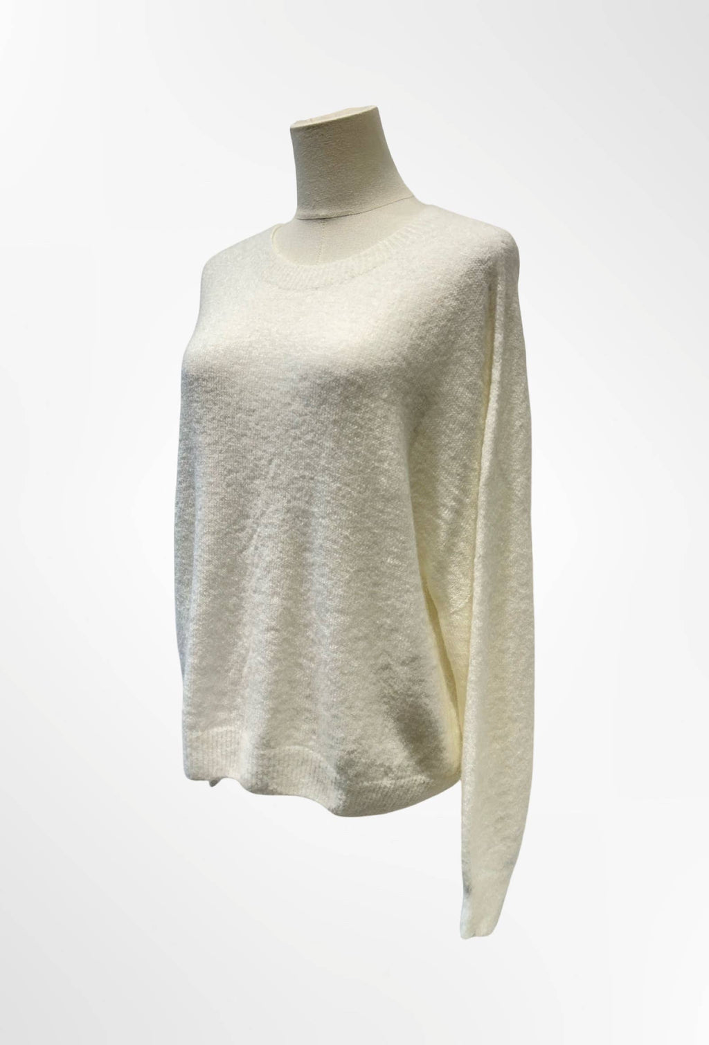 Pull Col Rond Maille Douce Oversize ALPAGA