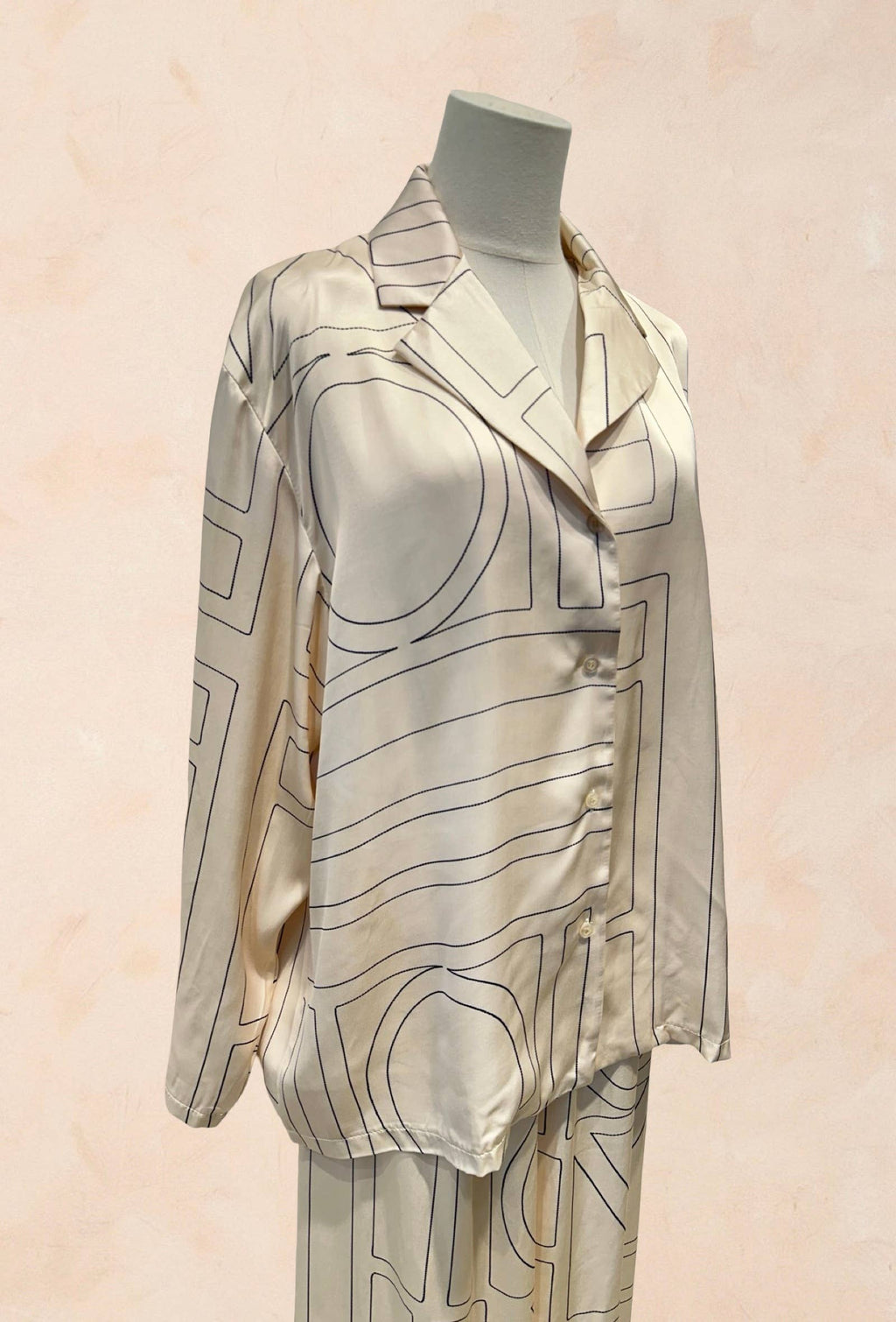 Ensemble PT Chemise Fluide Graphique % VISCOSE