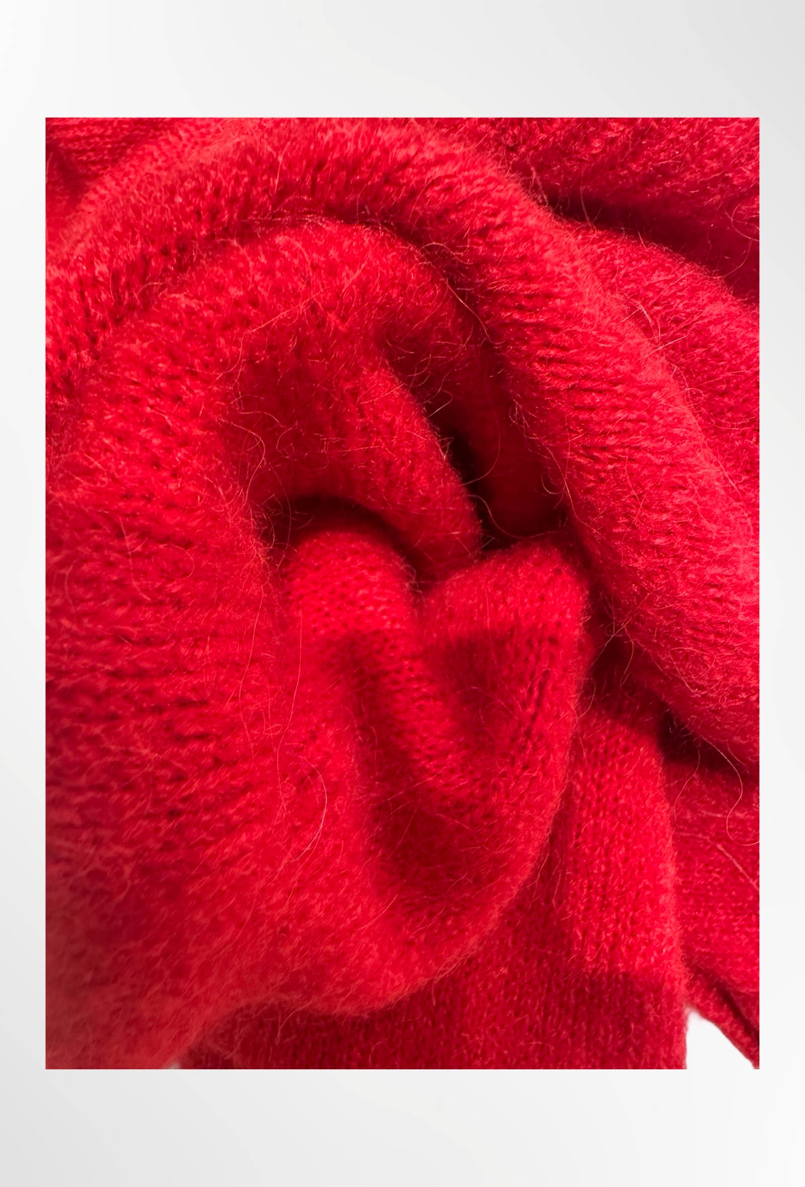 Pull Oversize Col Rond Maille Douce ALPAGA