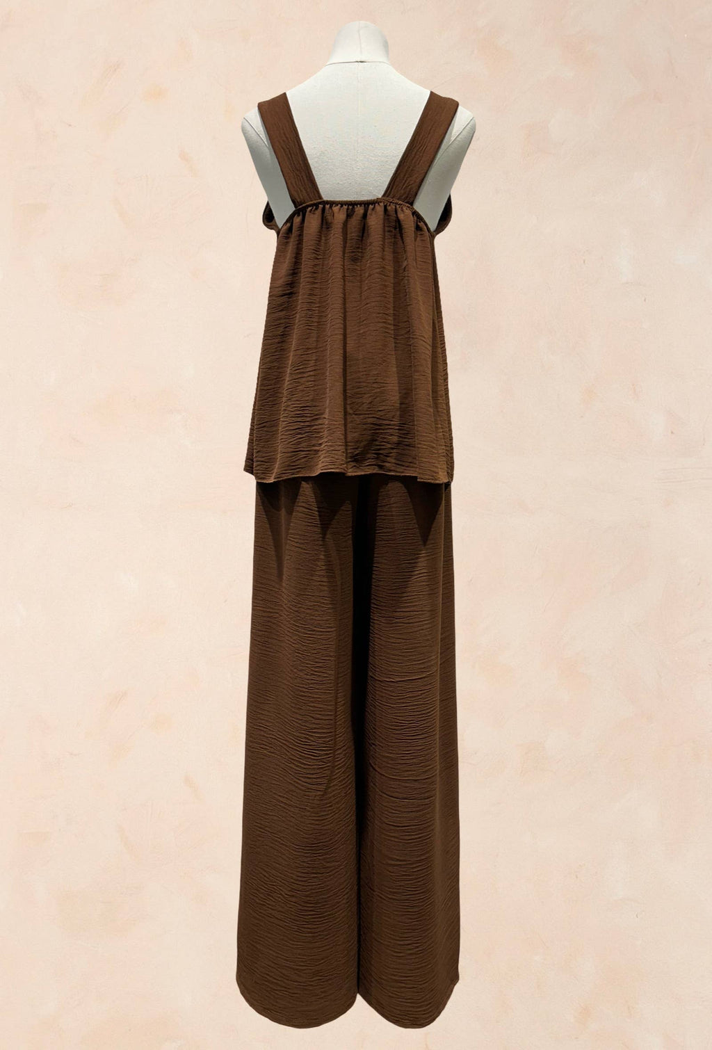 Ensemble top & pantalon palazzo