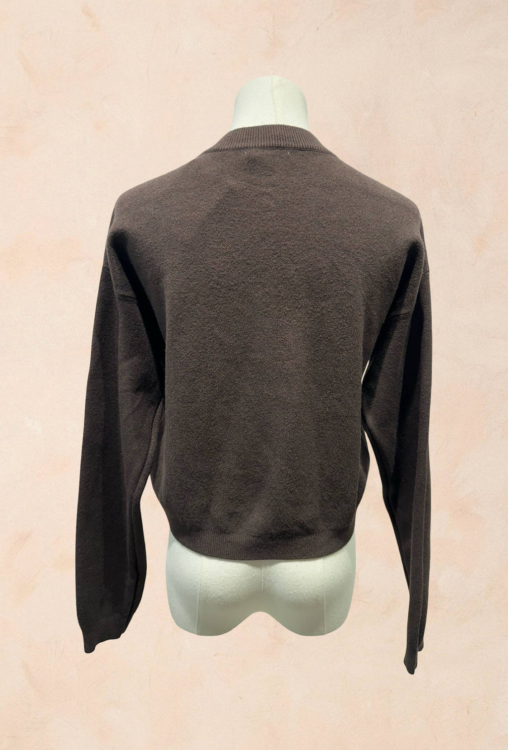 Cardigan Court à Gros Boutons VISCOSE