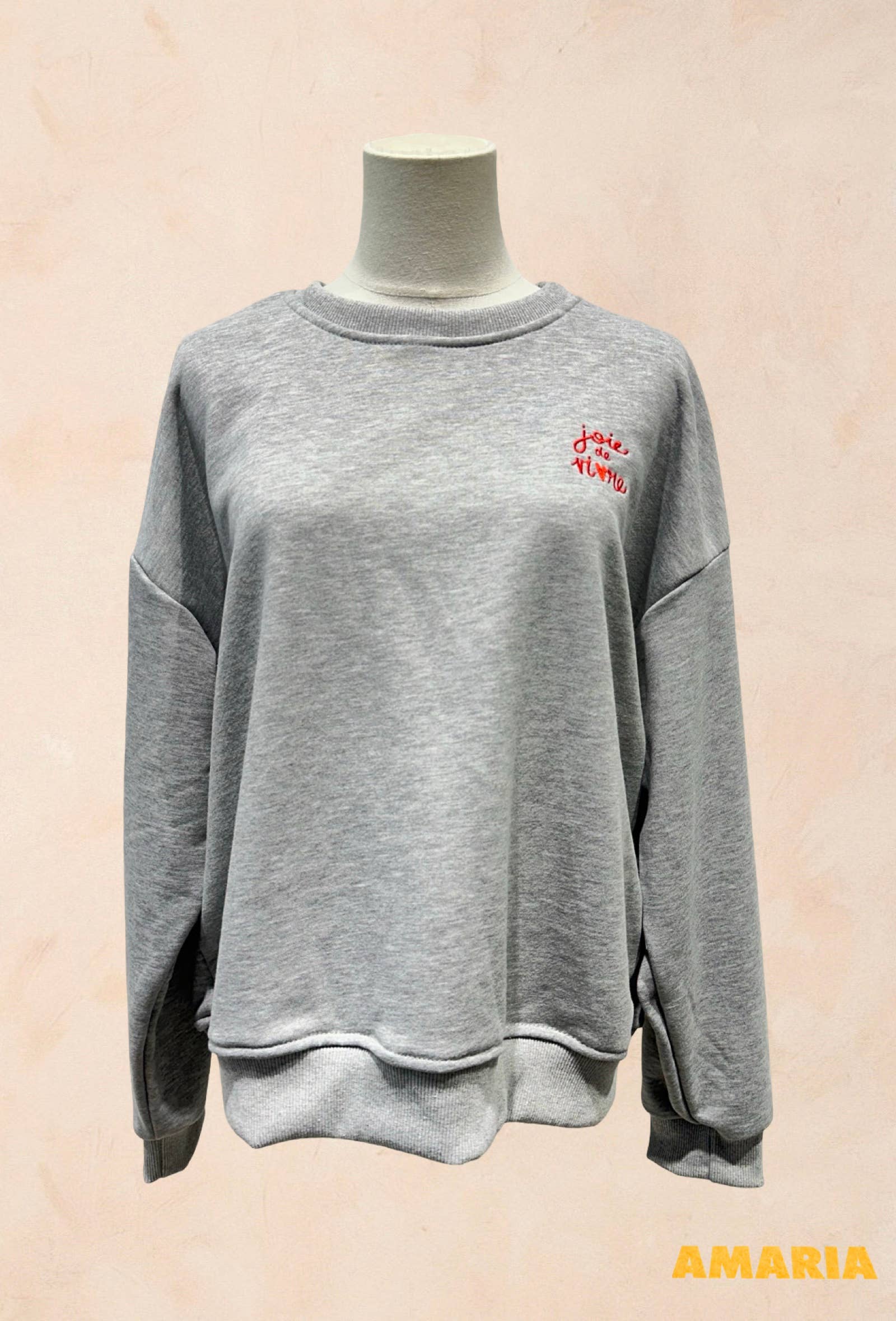 Sweat shirt Joie de Vivre COTON