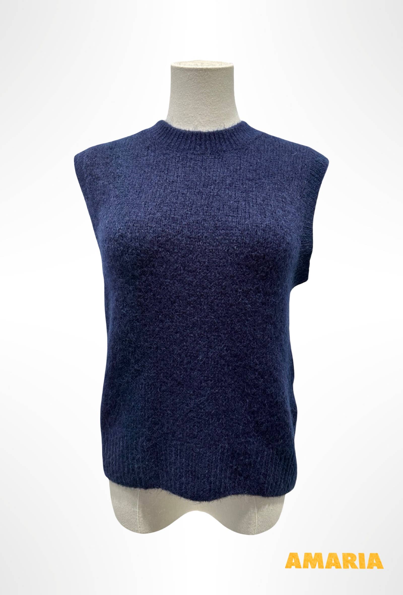 Pull col rond Sans Manches ALPAGA