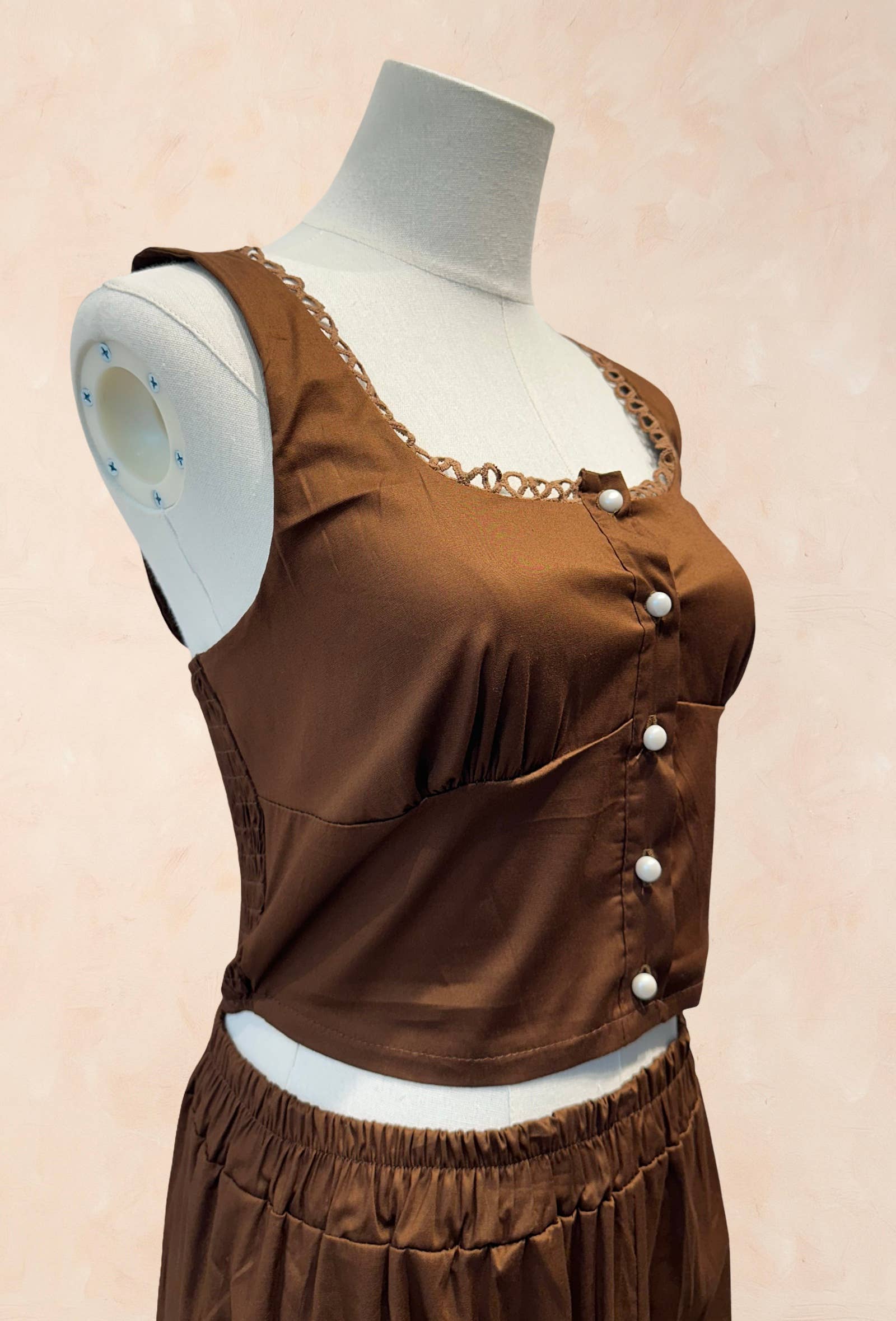 Ensemble Top & Jupe Longue COTON