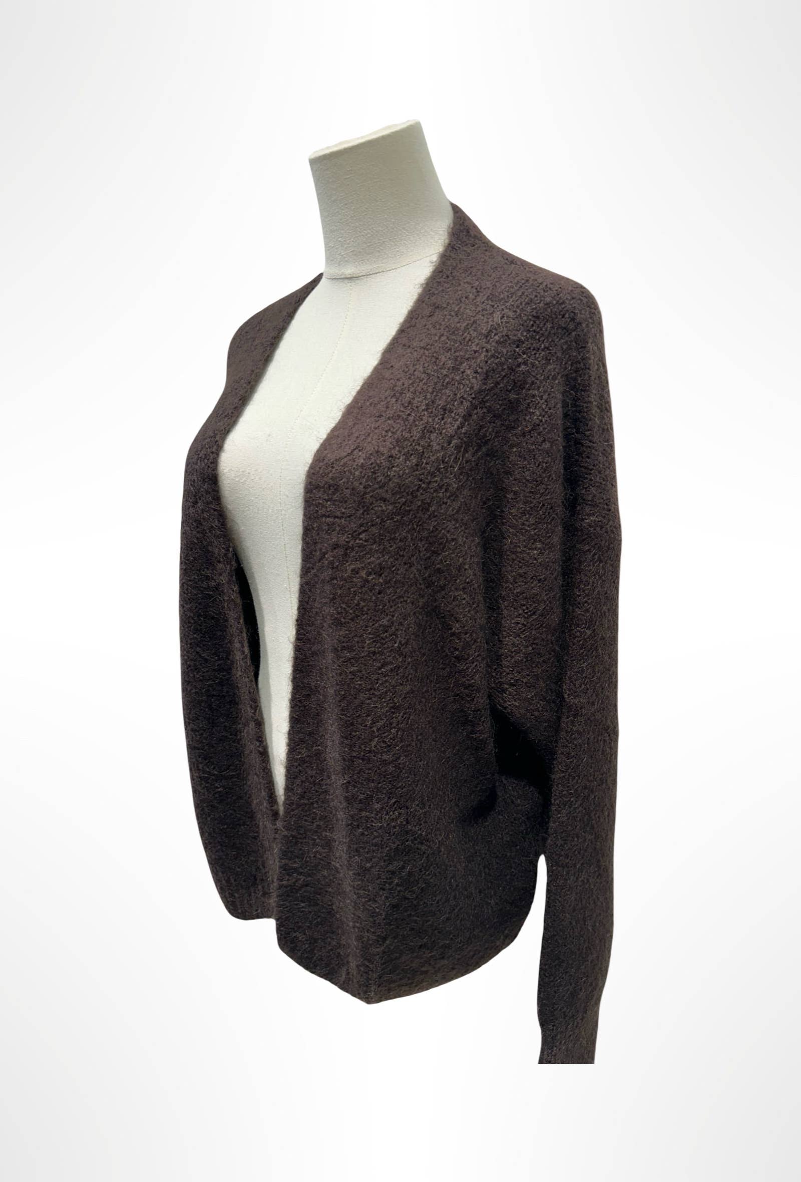 Gilet Oversize Doux ALPAGA / LAINE