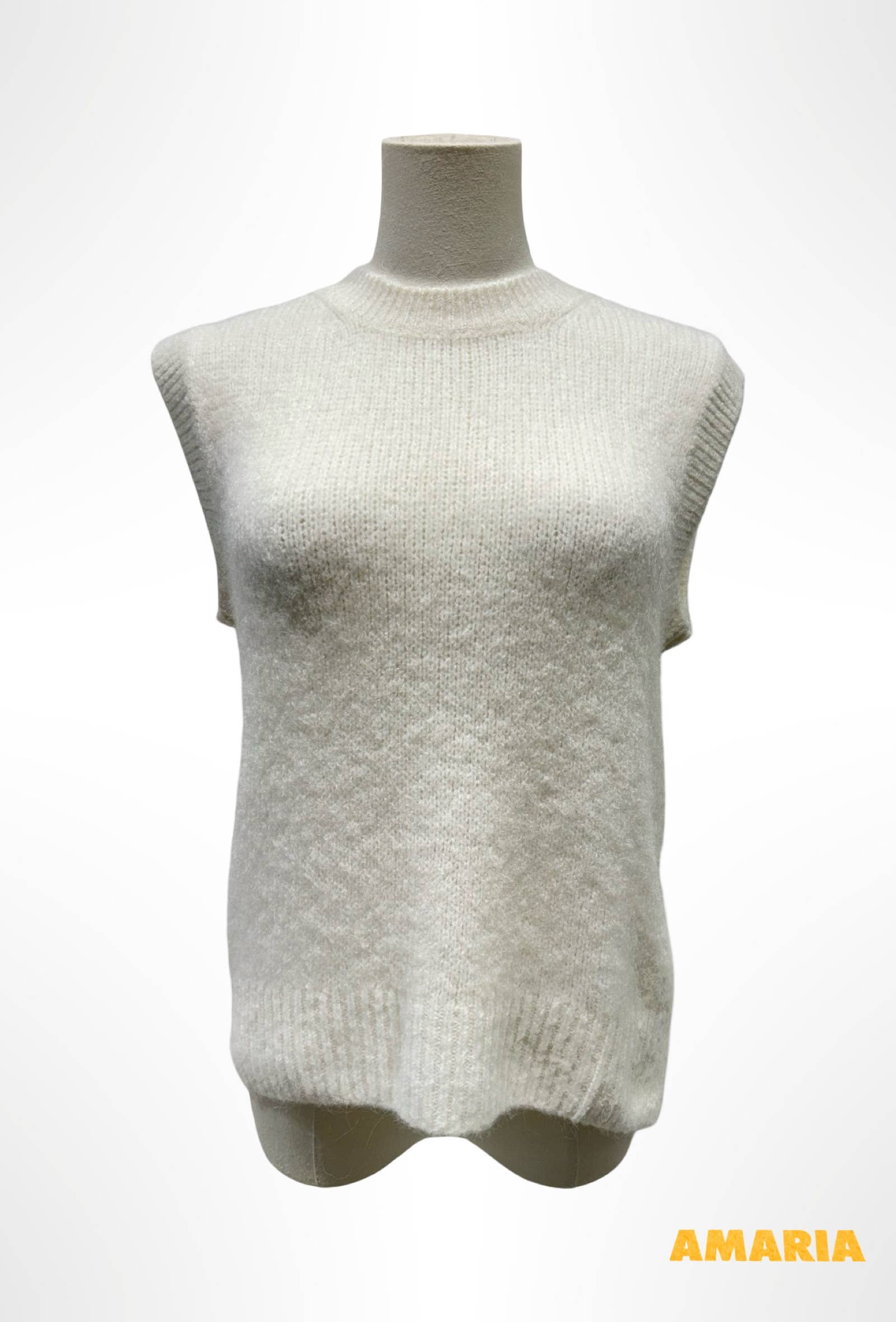 Pull col rond Sans Manches ALPAGA
