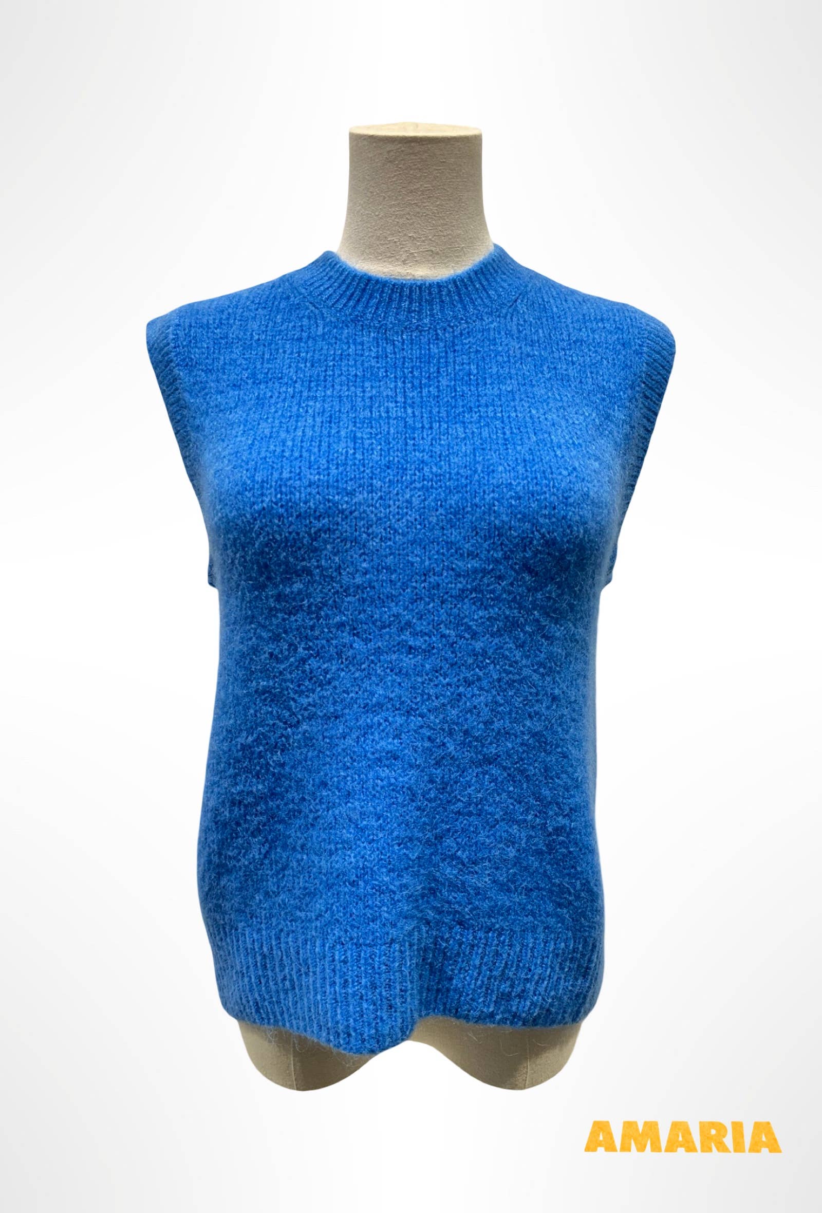 Pull col rond Sans Manches ALPAGA