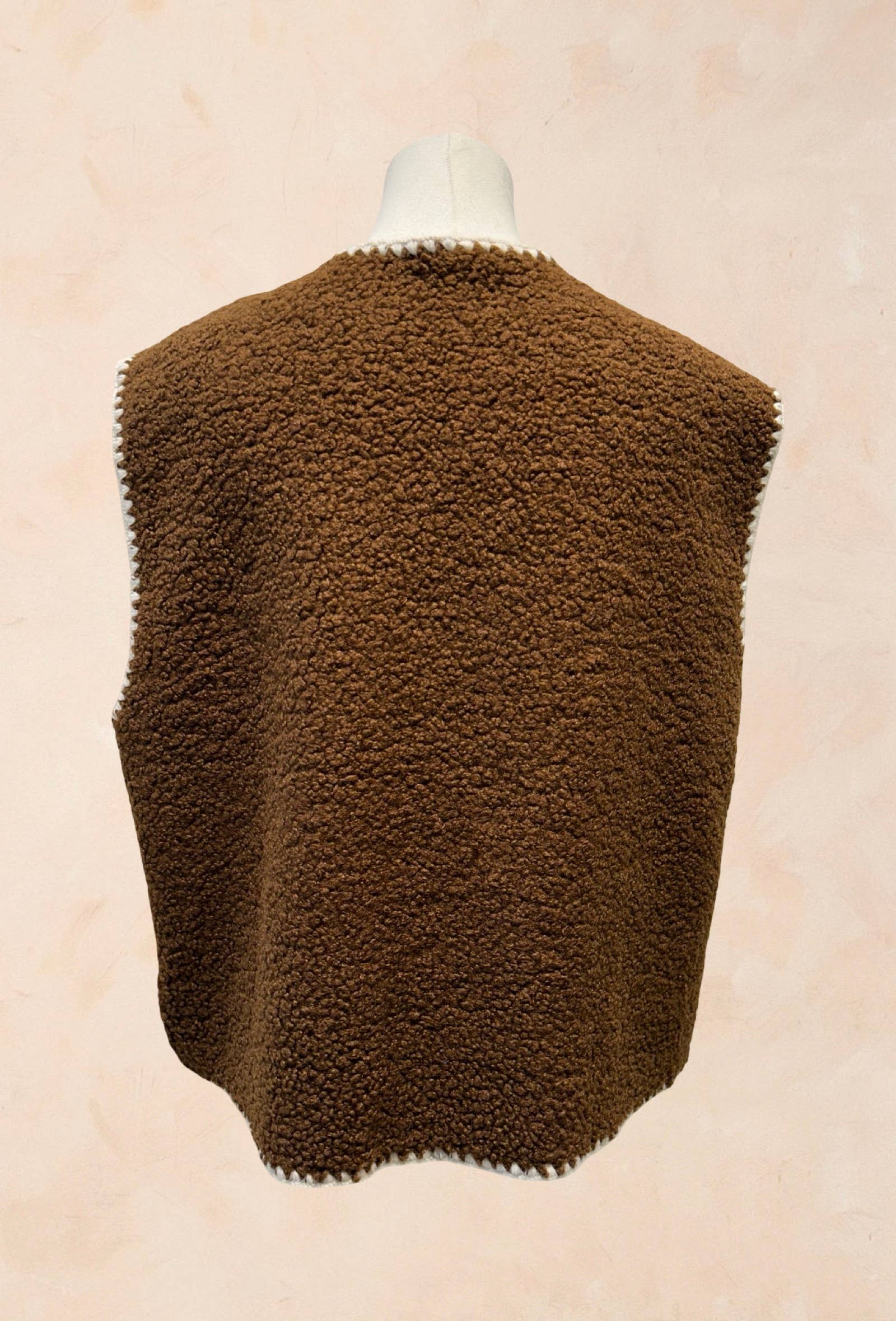 Gilet sans manches Look Vintage