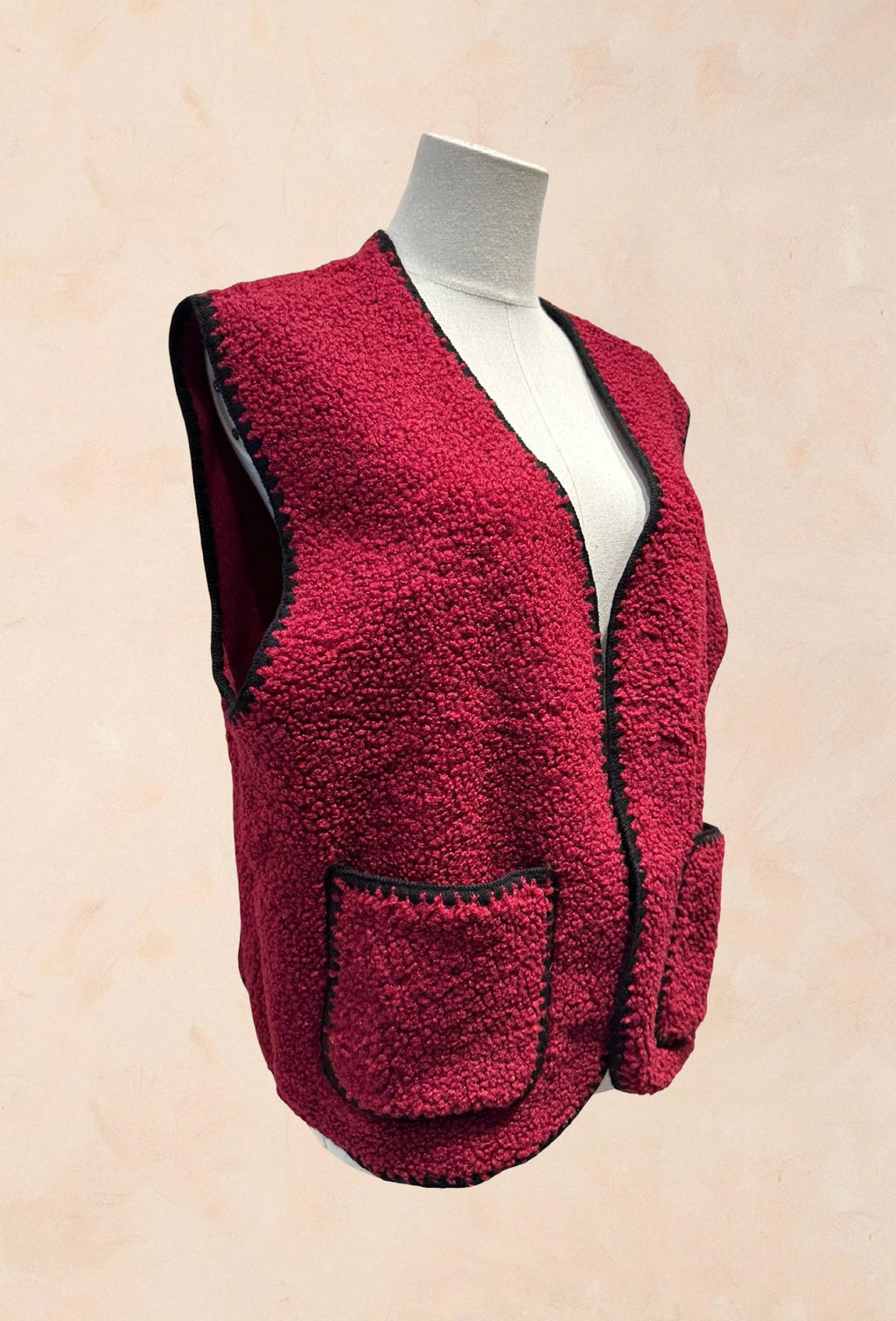 Gilet sans manches Look Vintage