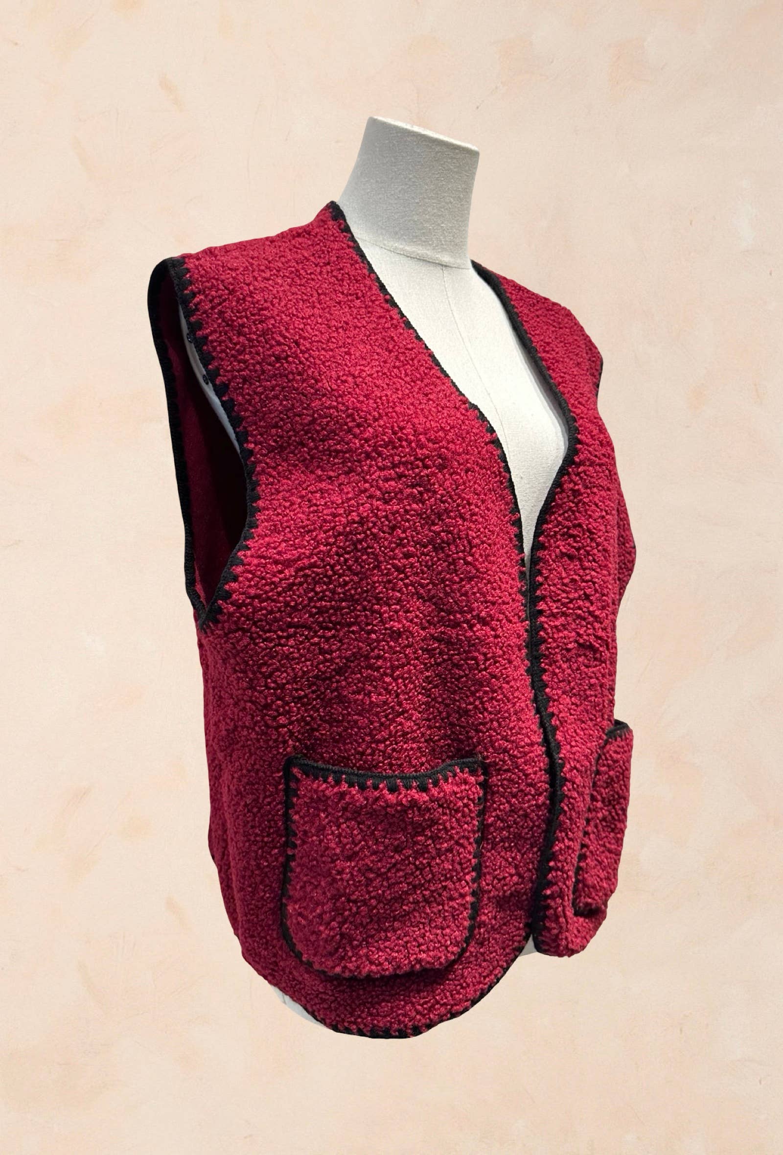 Gilet sans manches Look Vintage
