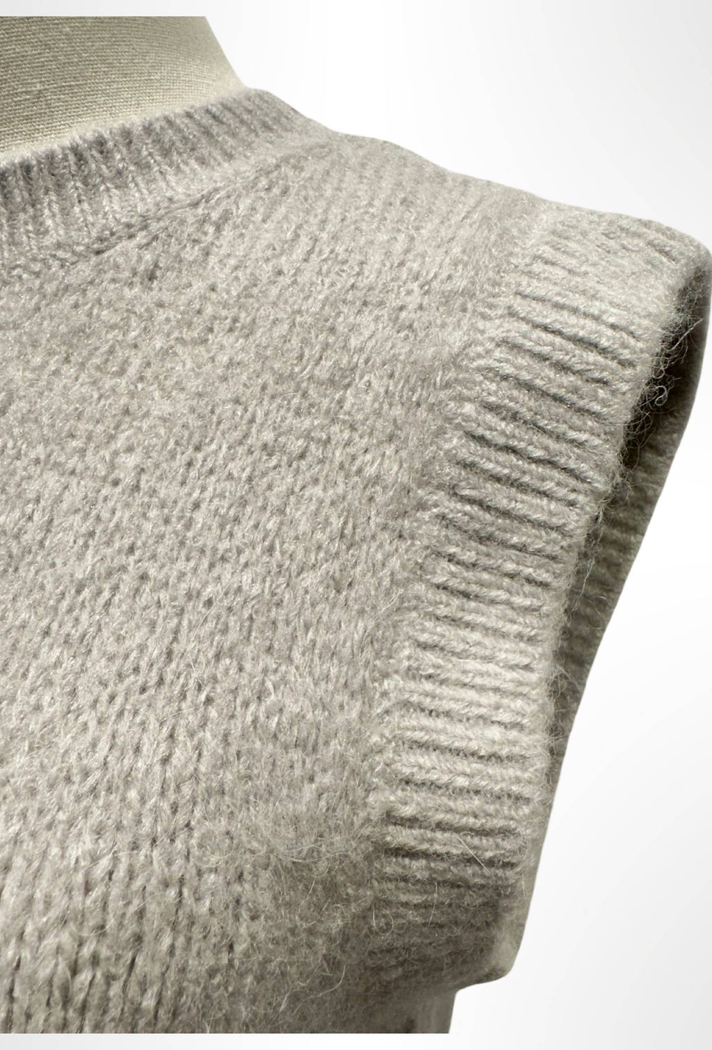 Pull col rond Sans Manches ALPAGA