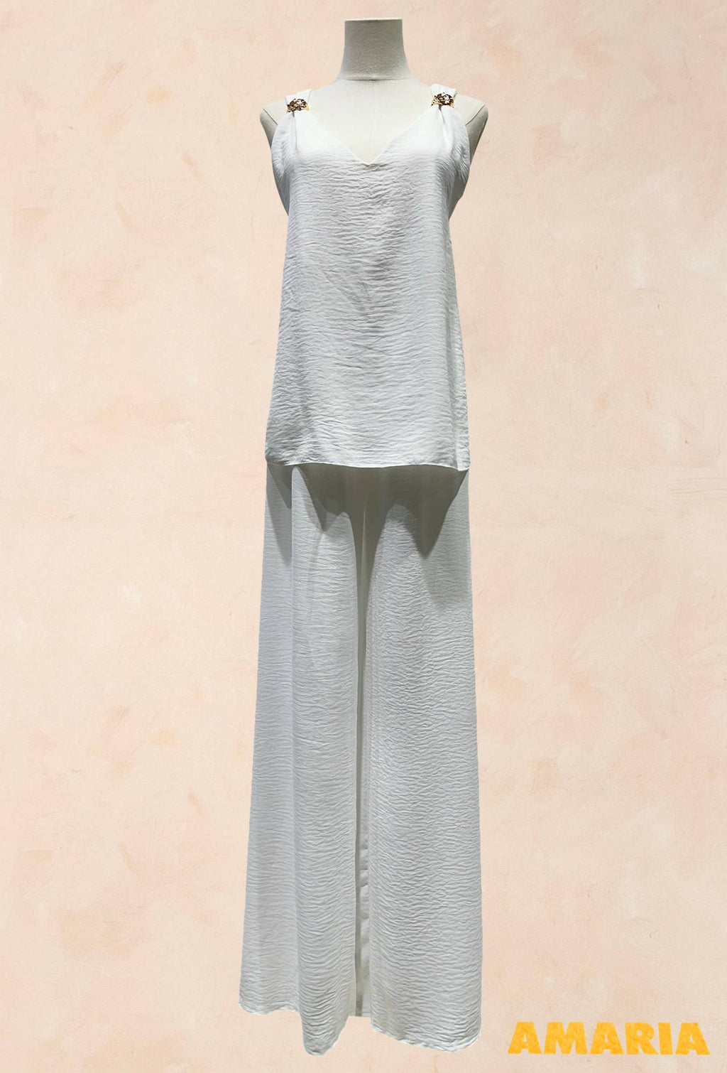 Ensemble top & pantalon palazzo