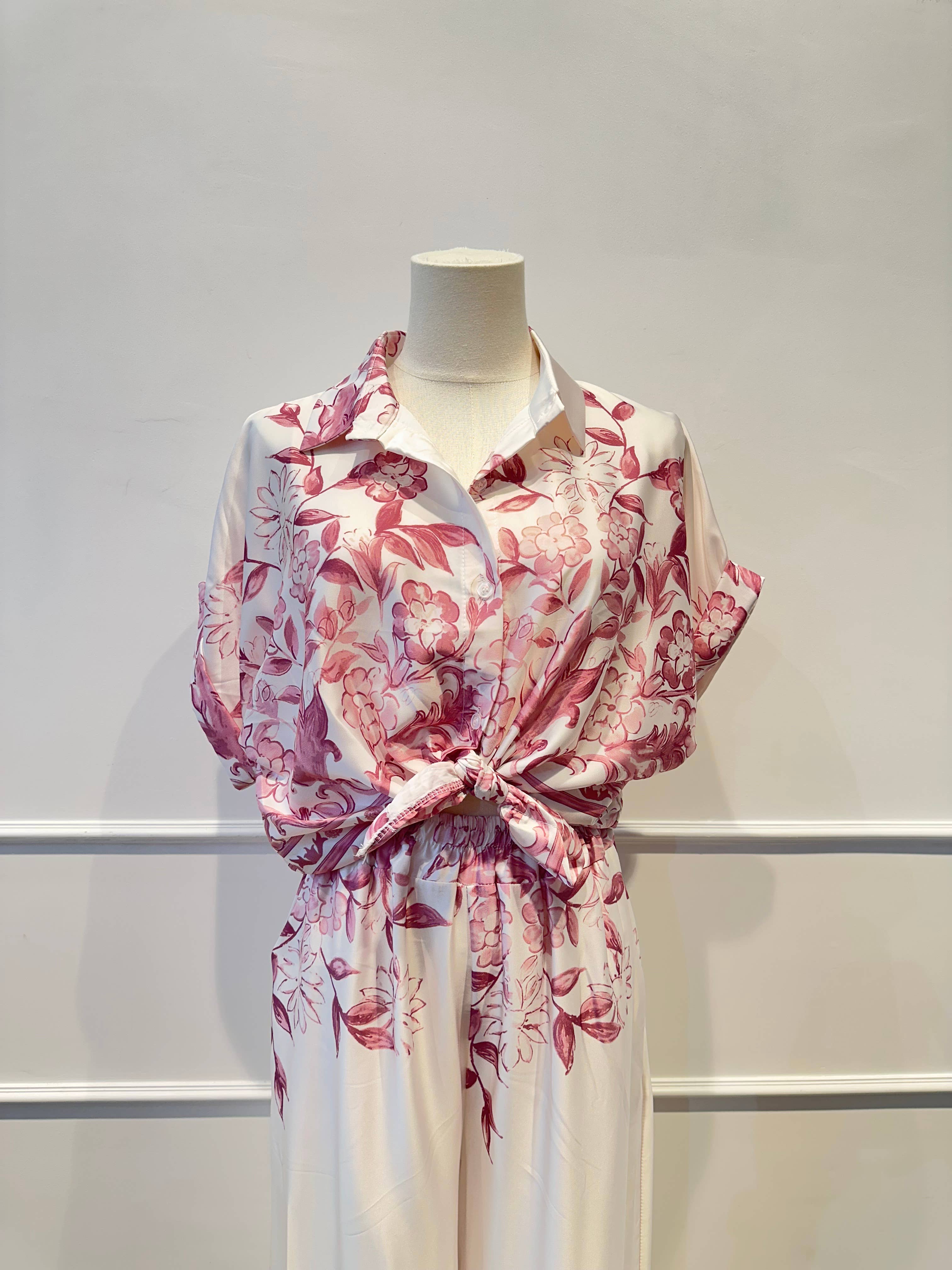 Ensemble Femme Imprimé Floral –
