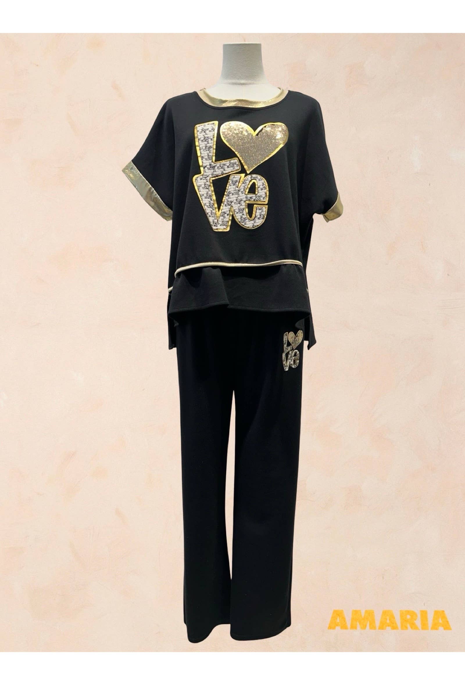 Ensemble Haut Pantalon Loungewear Viscose /