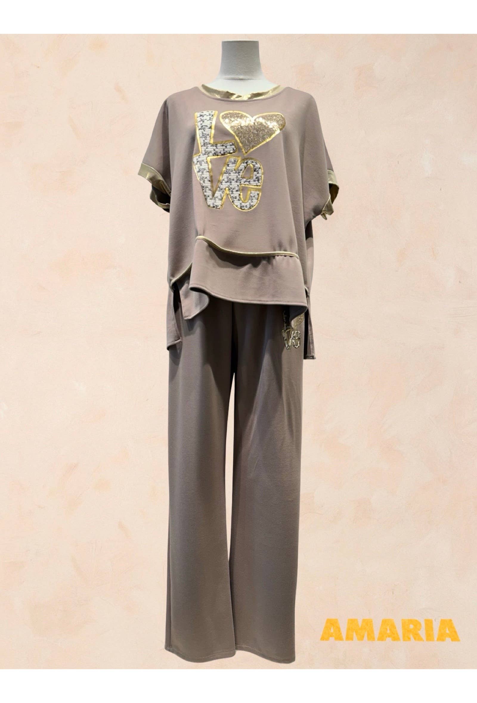 Ensemble Haut Pantalon Loungewear Viscose /