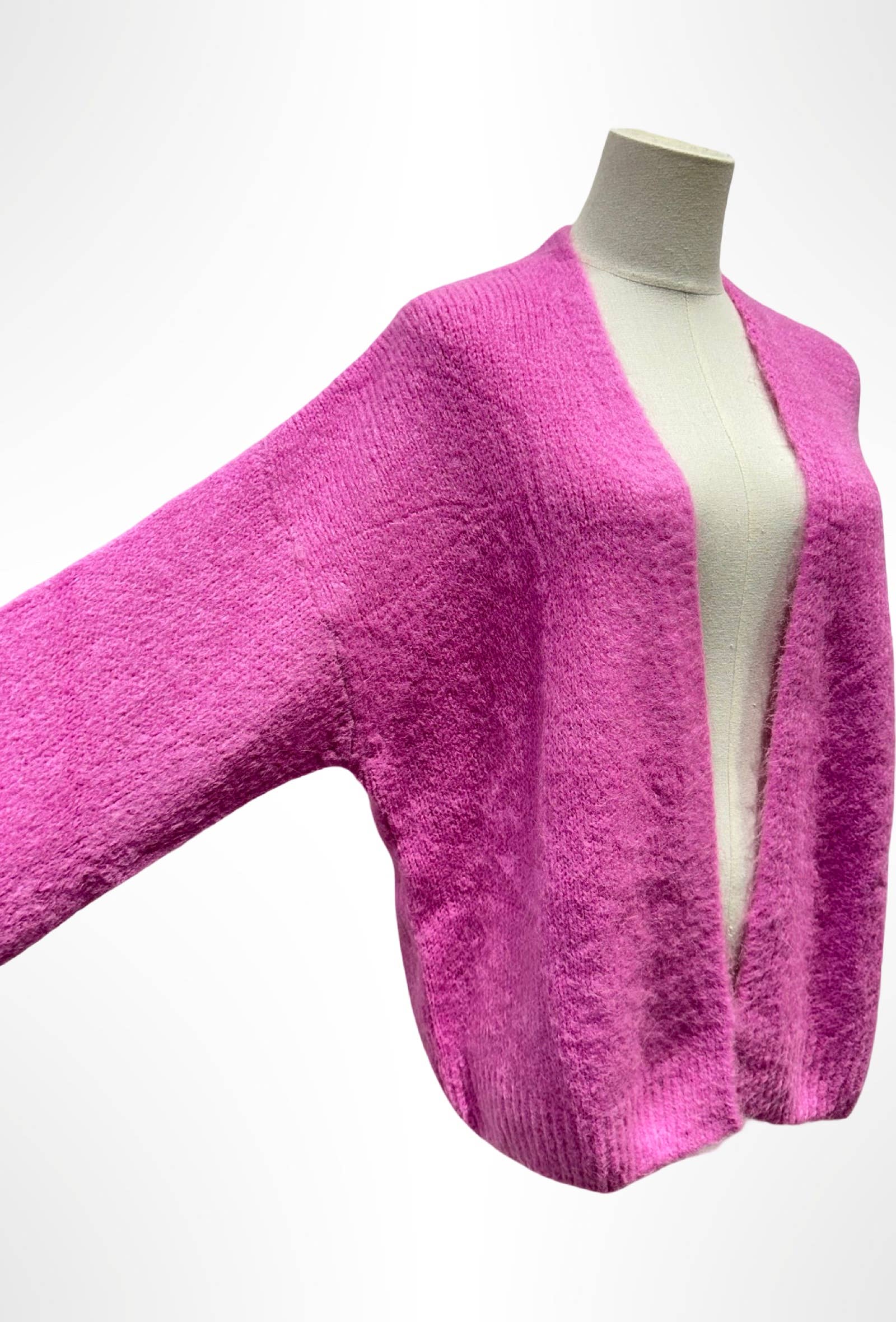 Gilet Oversize Doux ALPAGA / LAINE