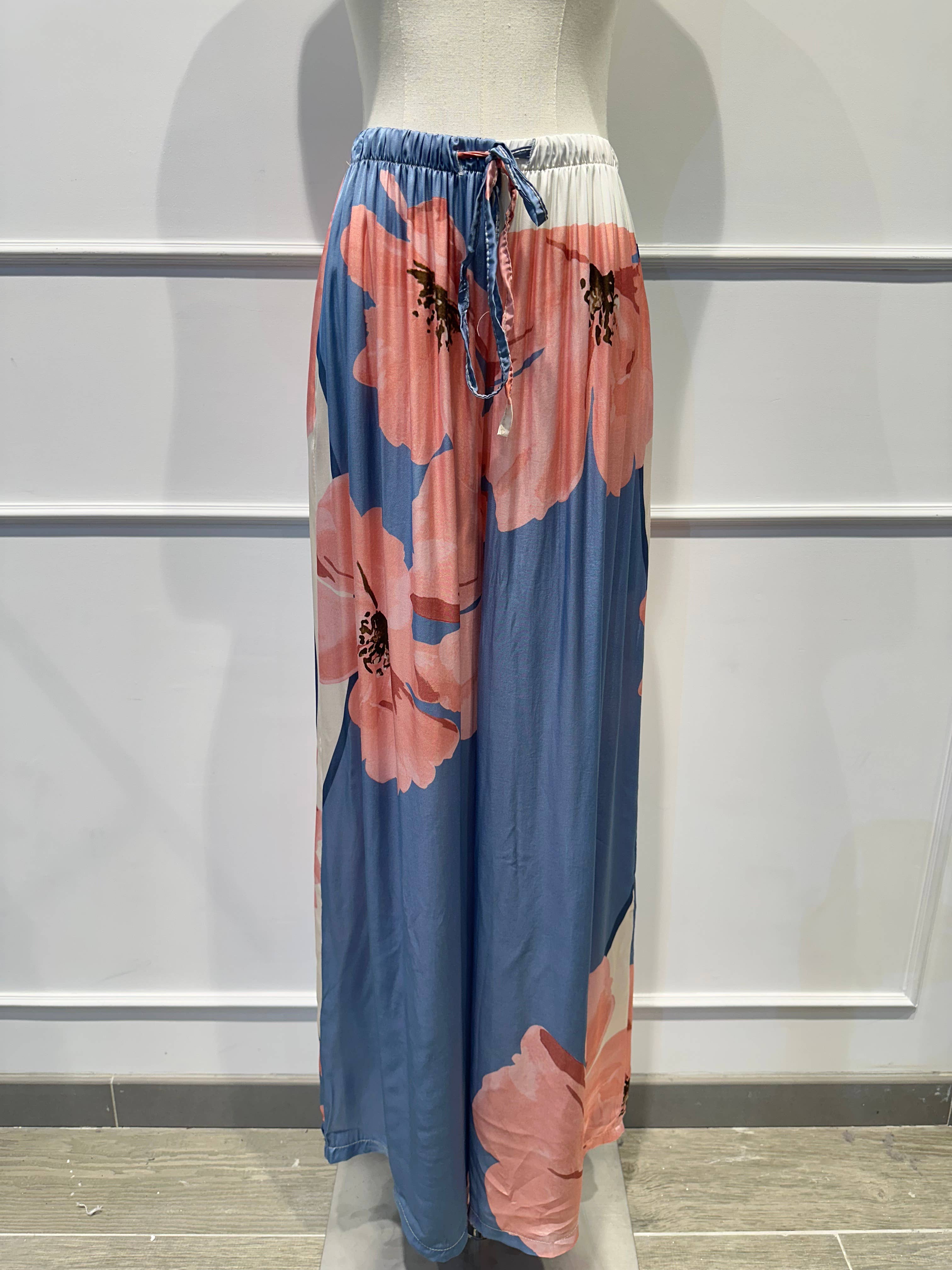 Ensemble Large Imprimé Fleuri % VISCOSE