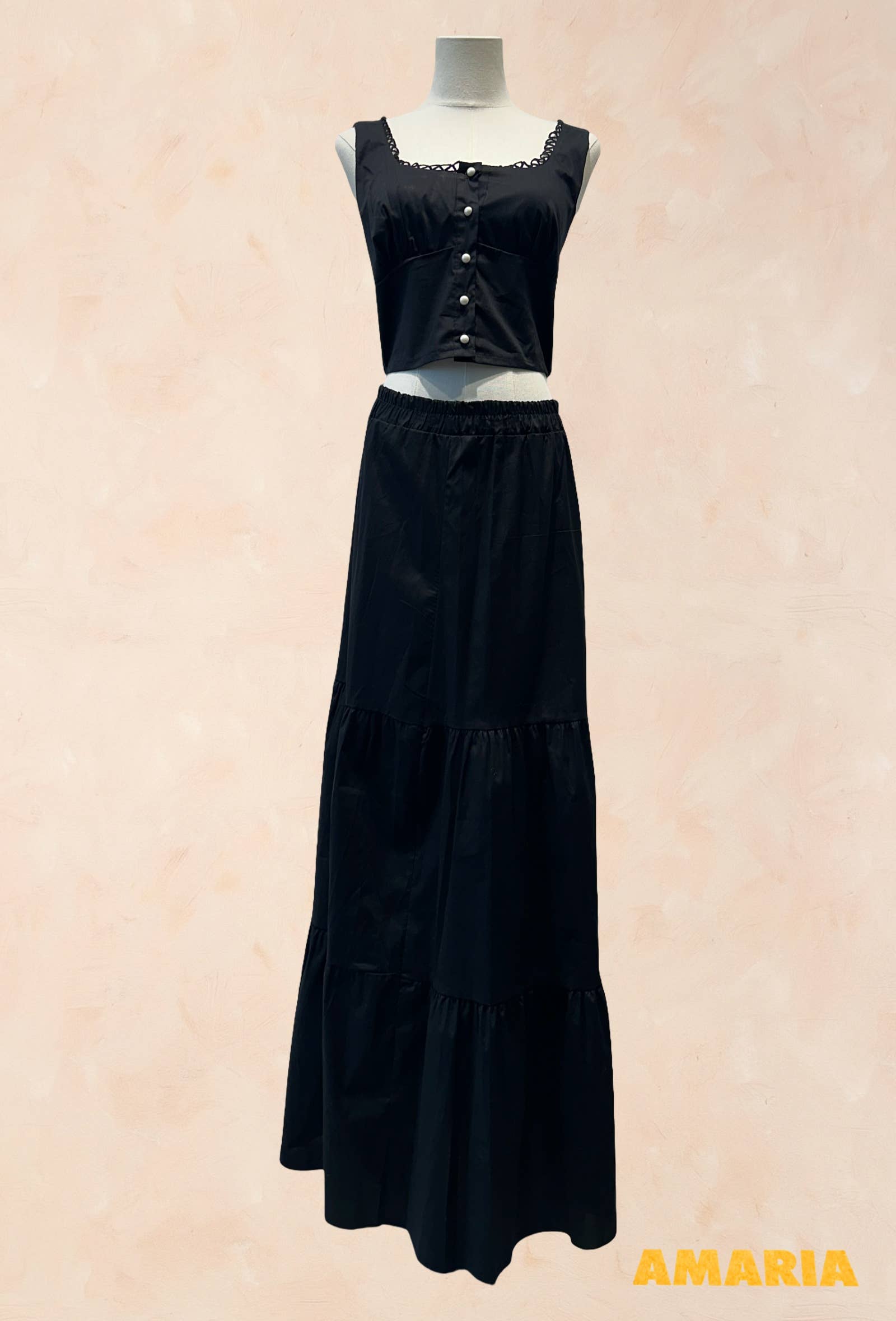 Ensemble Top & Jupe Longue