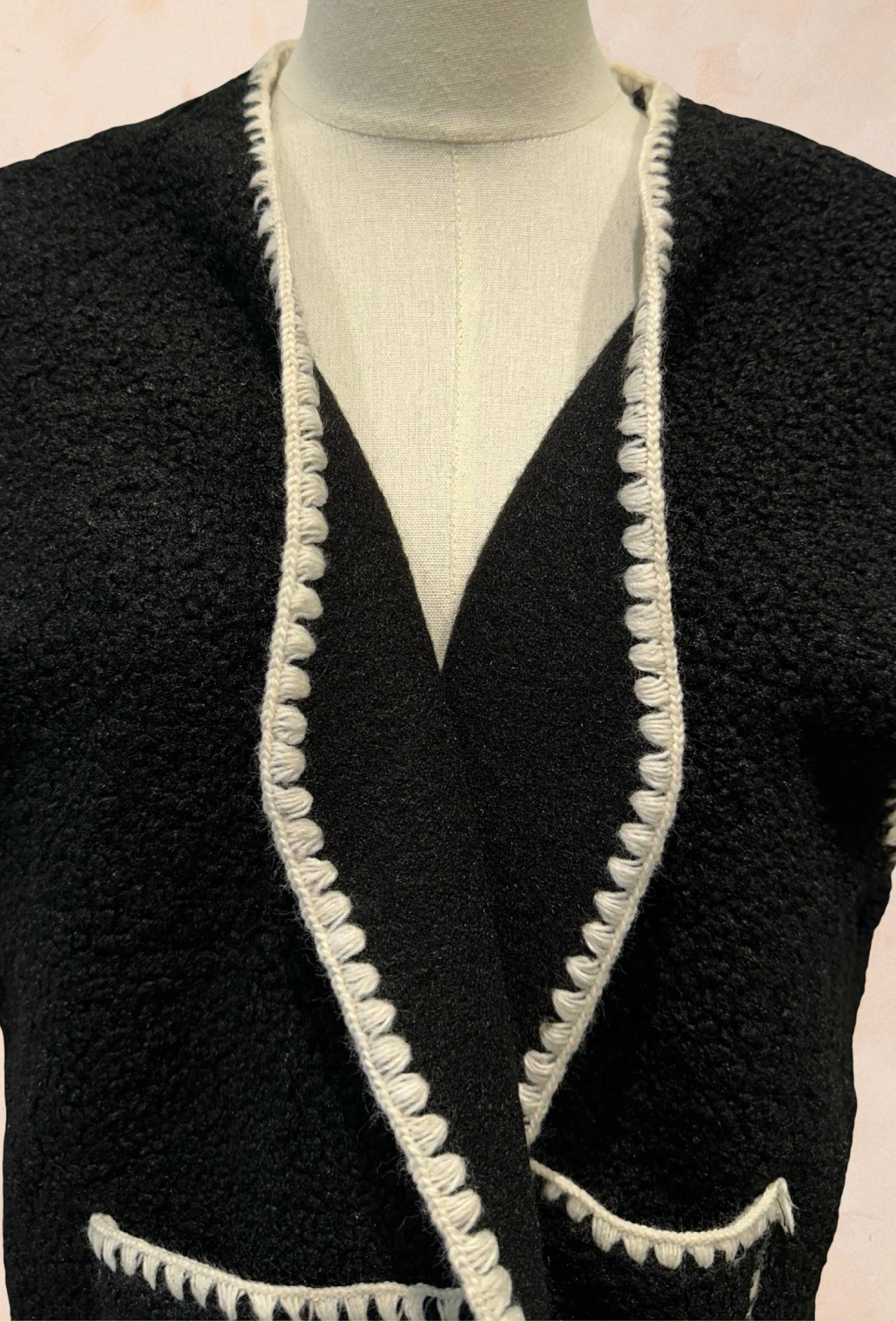 Gilet sans manches Look Vintage