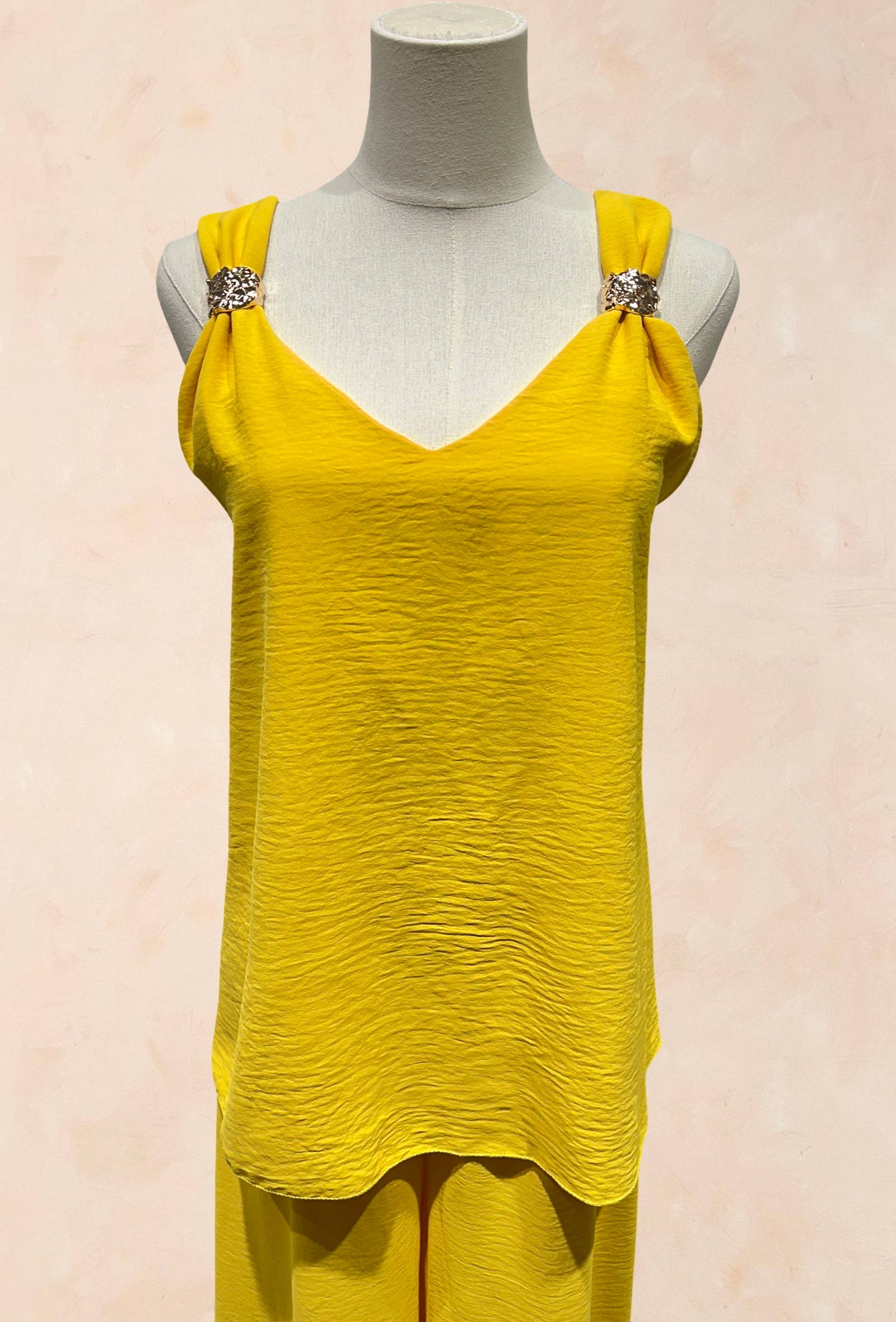 Ensemble top & pantalon palazzo