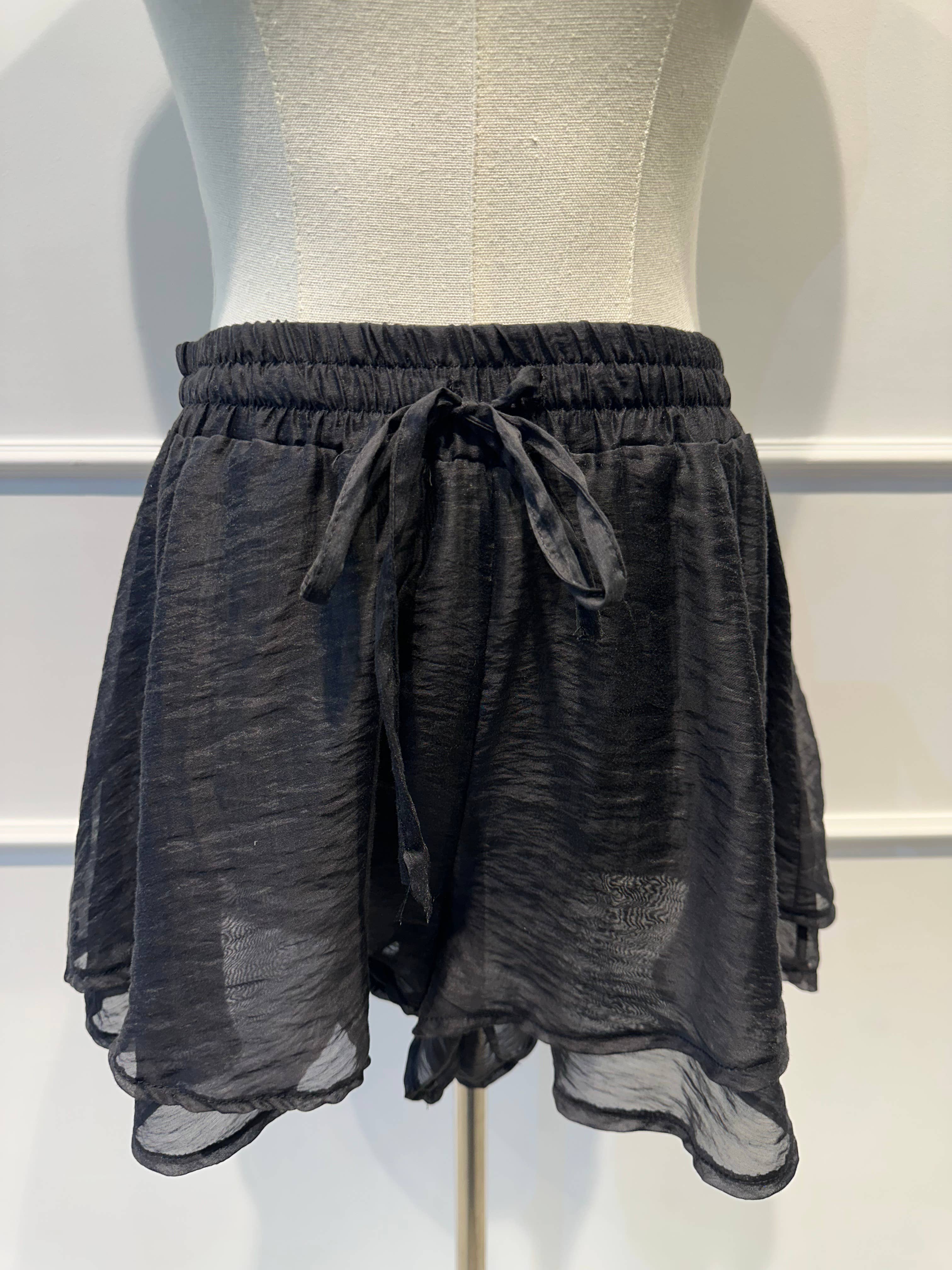 Ensemble Voile à Volants –Top Fluide & Short