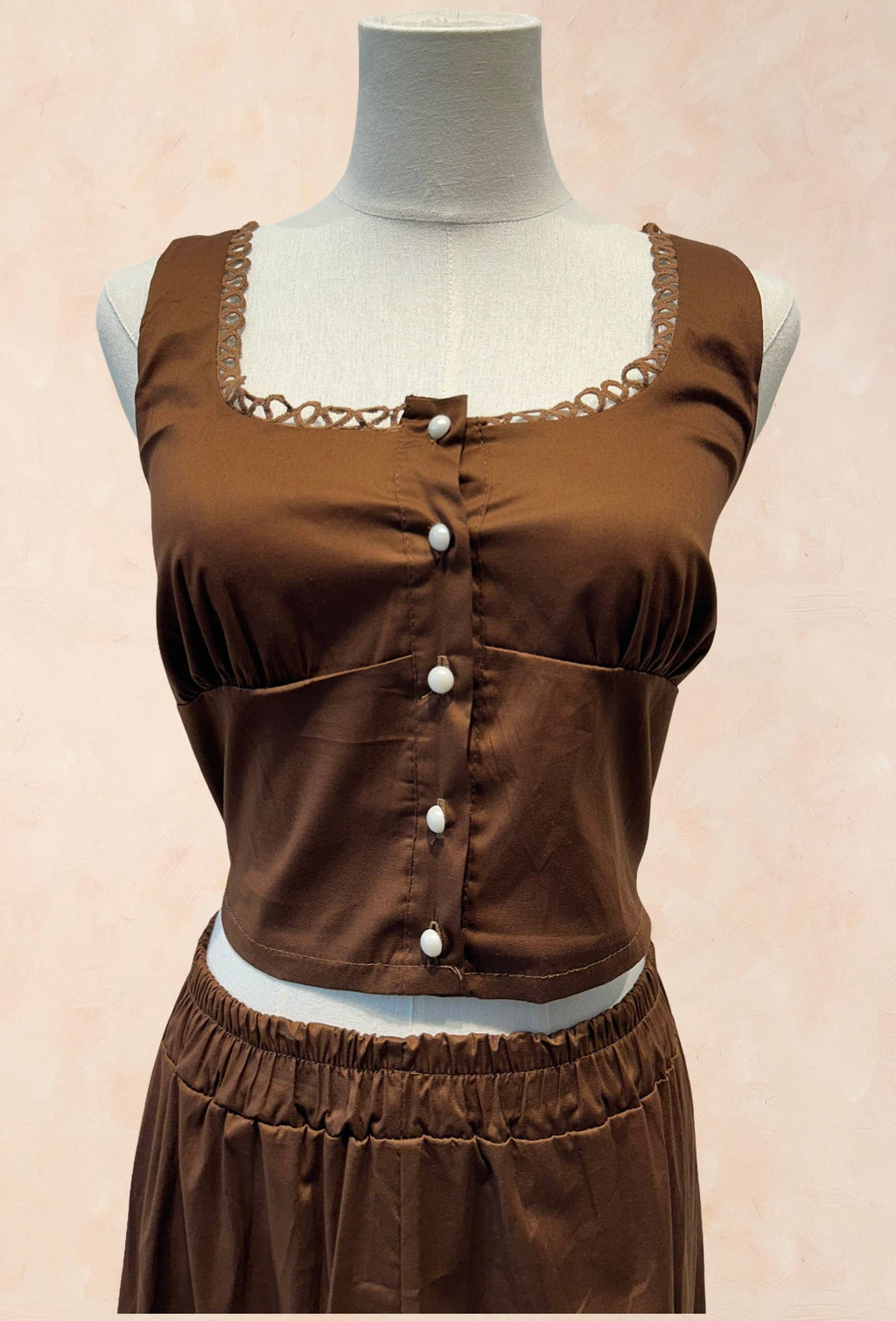 Ensemble Top & Jupe Longue