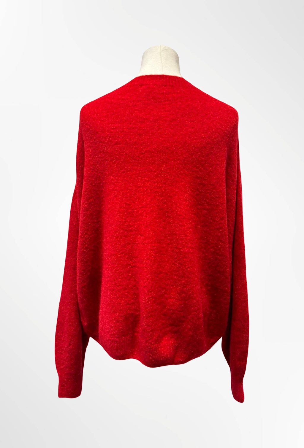 Pull Col Rond Maille Douce Oversize ALPAGA