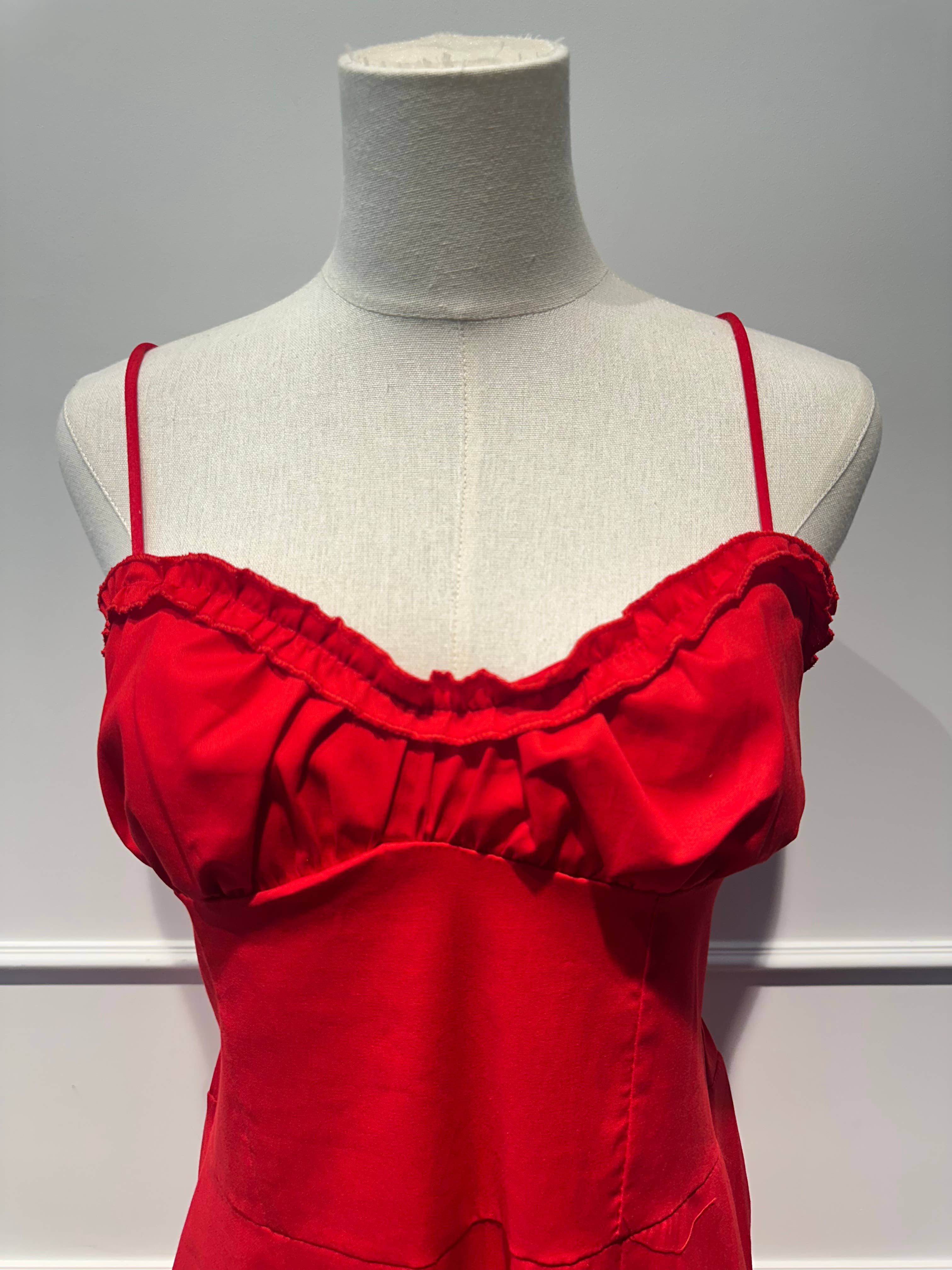 Robe longue à bretelles Coton