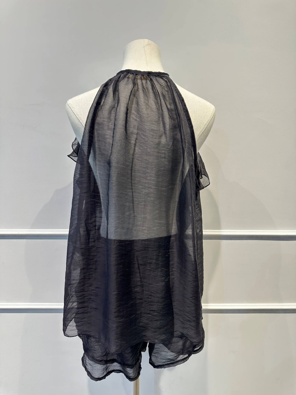 Ensemble Voile à Volants –Top Fluide & Short