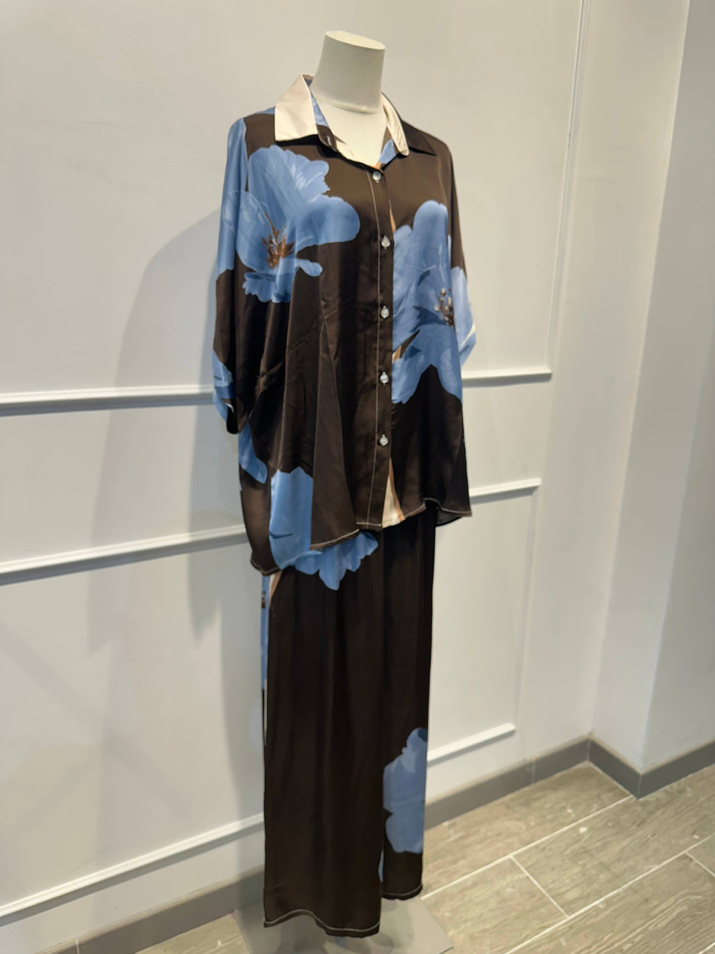 Ensemble Large Imprimé Fleuri % VISCOSE