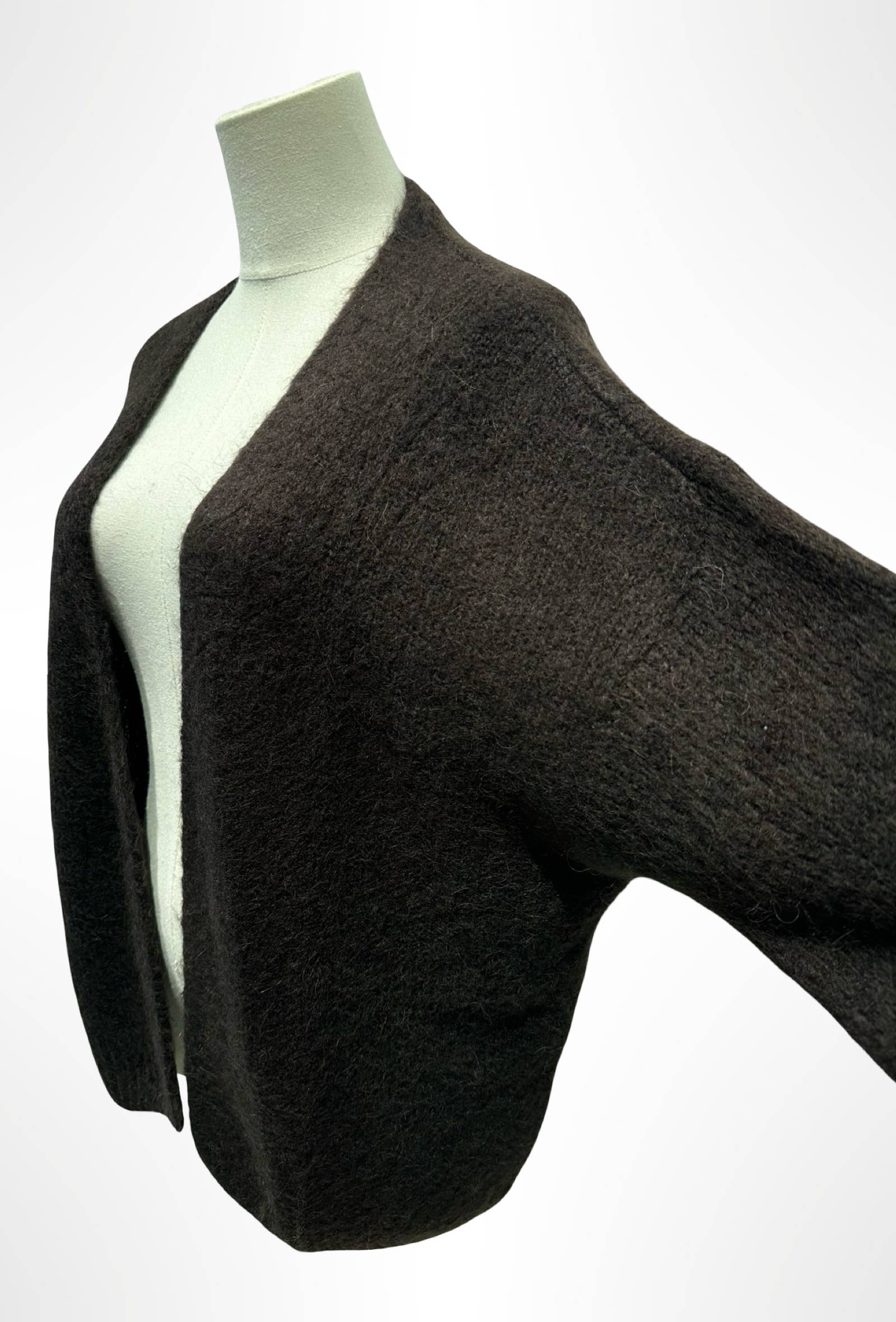 Gilet Oversize Doux ALPAGA / LAINE