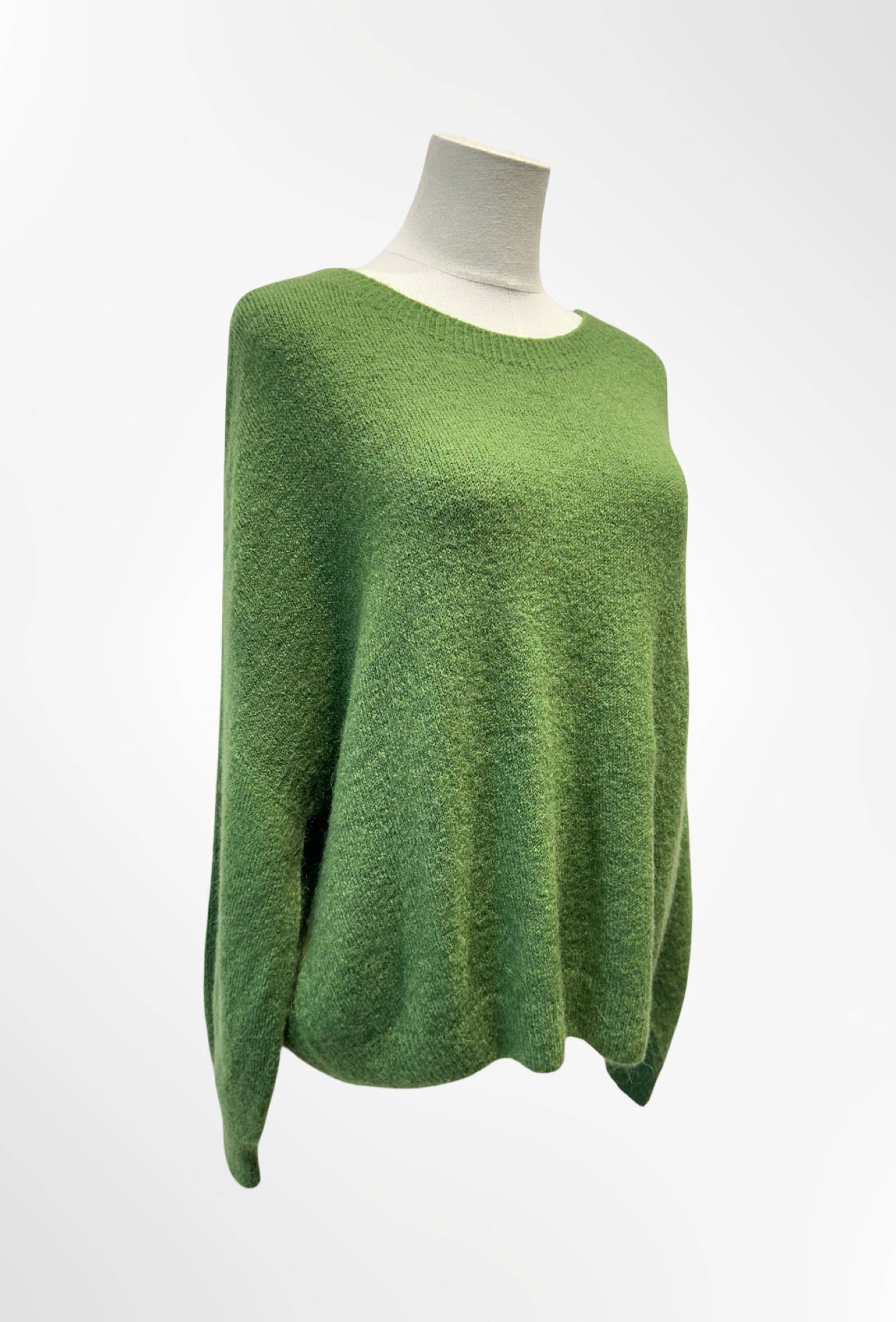 Pull Col Rond Maille Douce Oversize ALPAGA