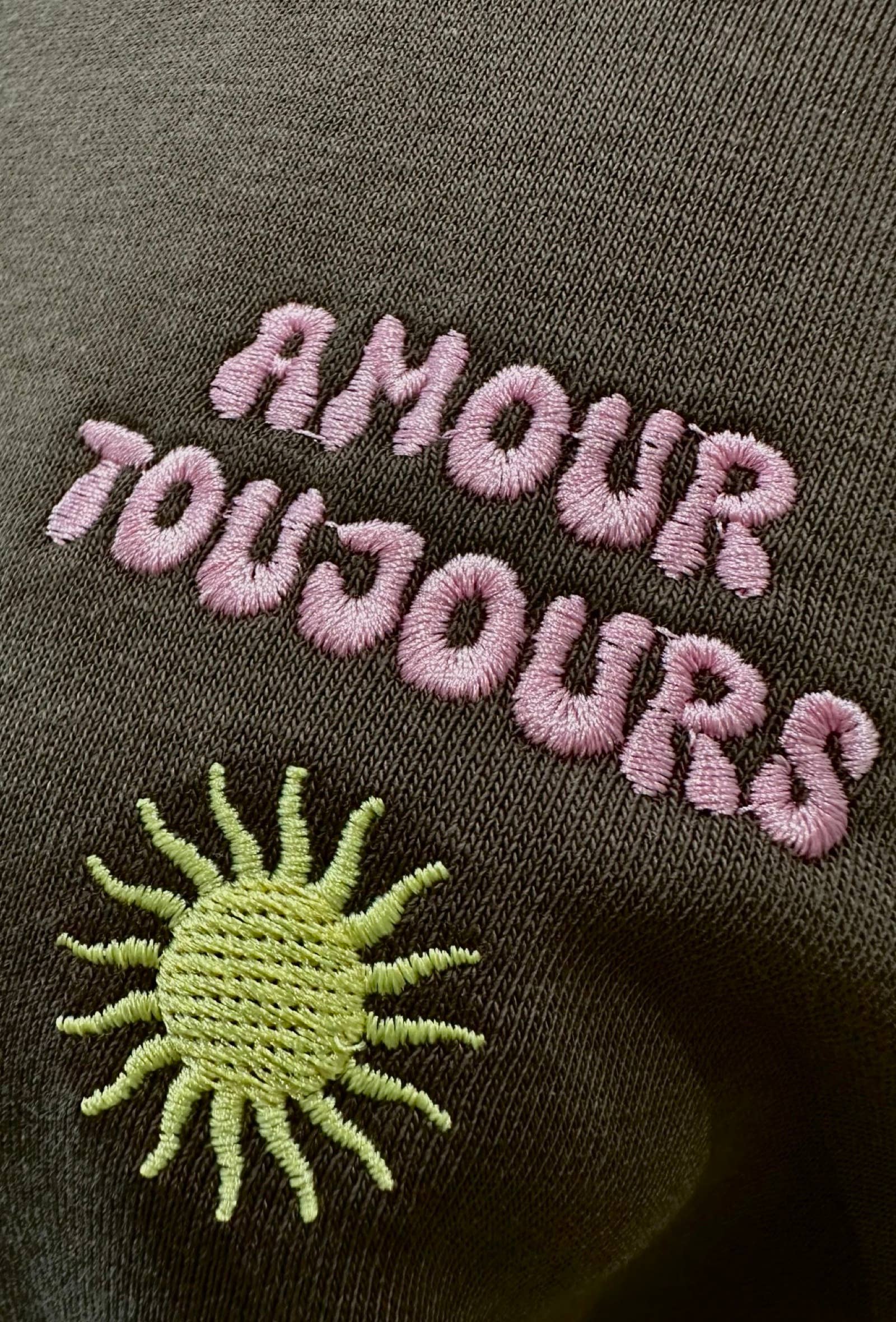 Sweat shirt Oversize – Broderie Amour Toujours