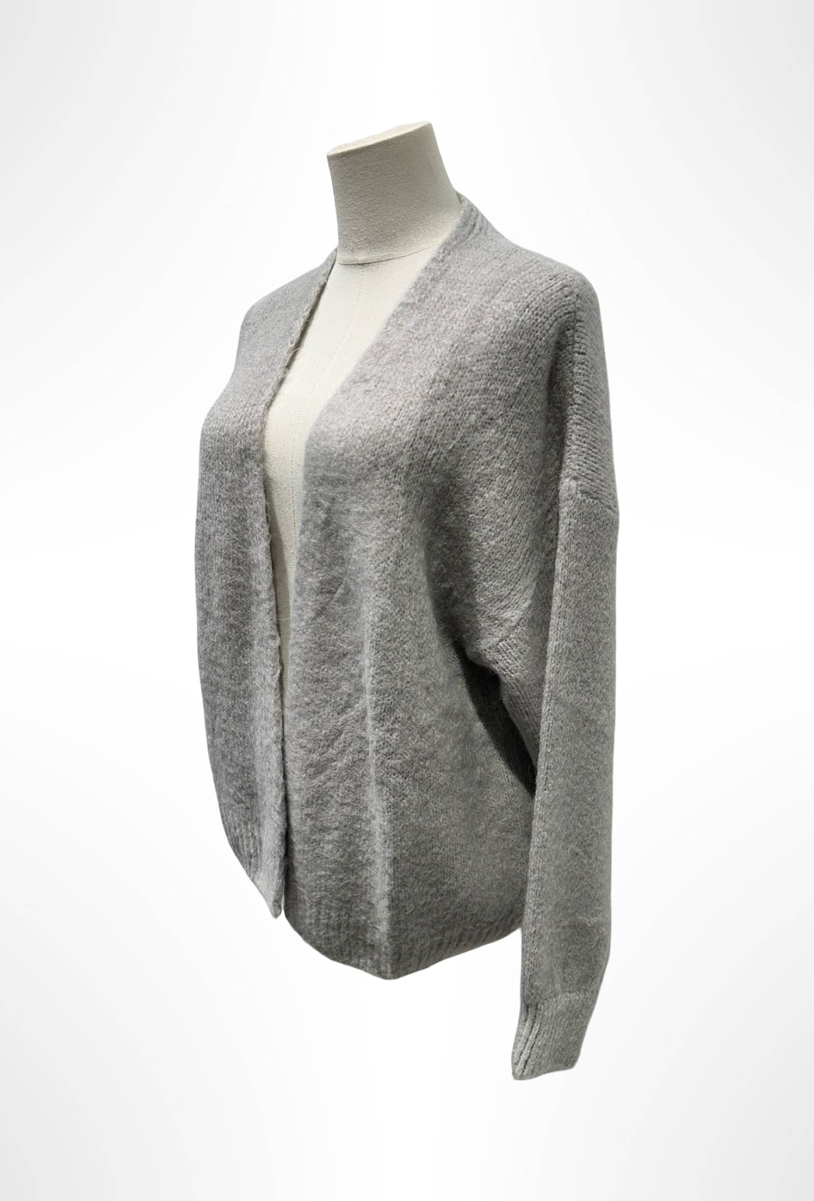 Gilet Oversize Doux ALPAGA / LAINE