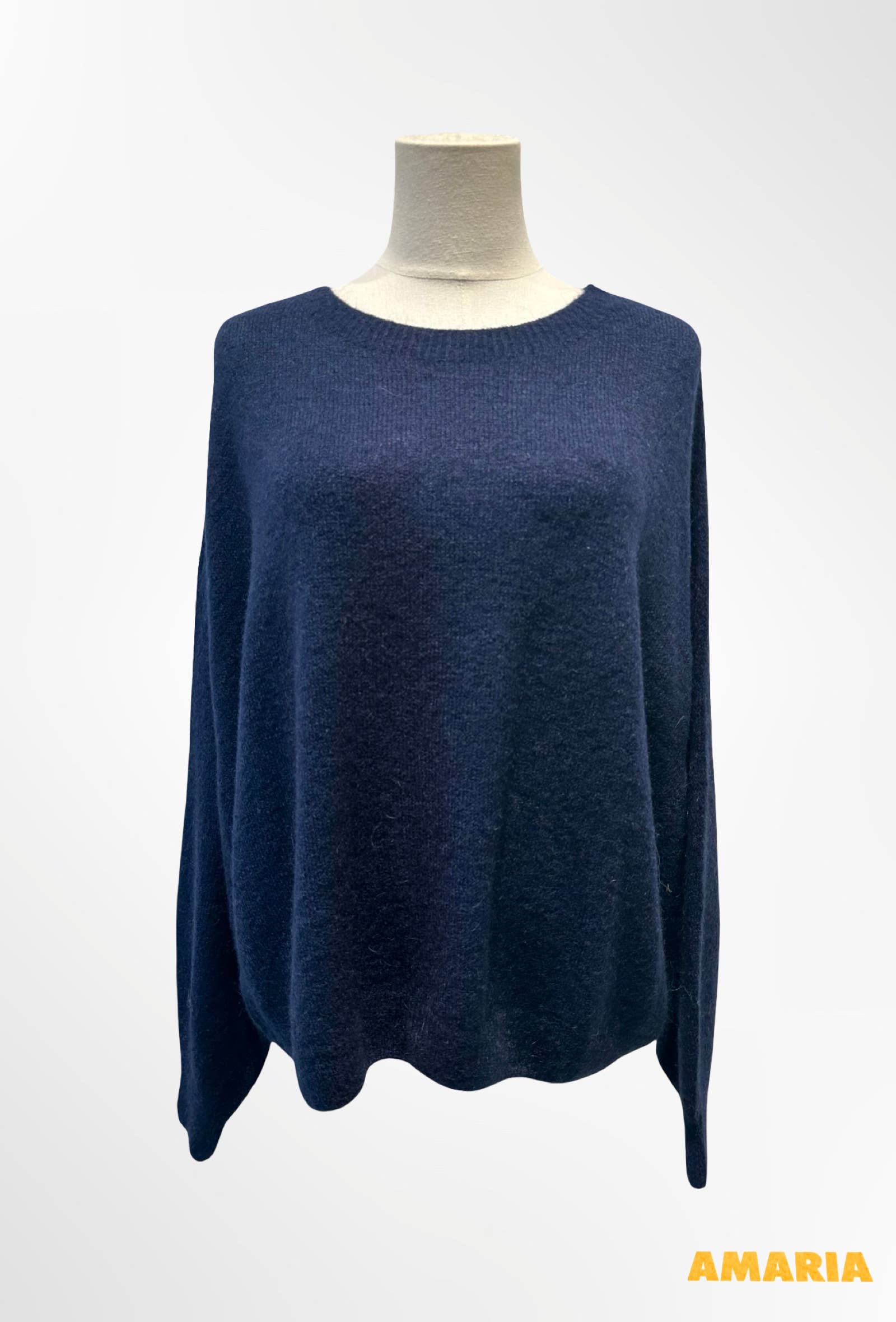 Pull Col Rond Maille Douce Oversize ALPAGA