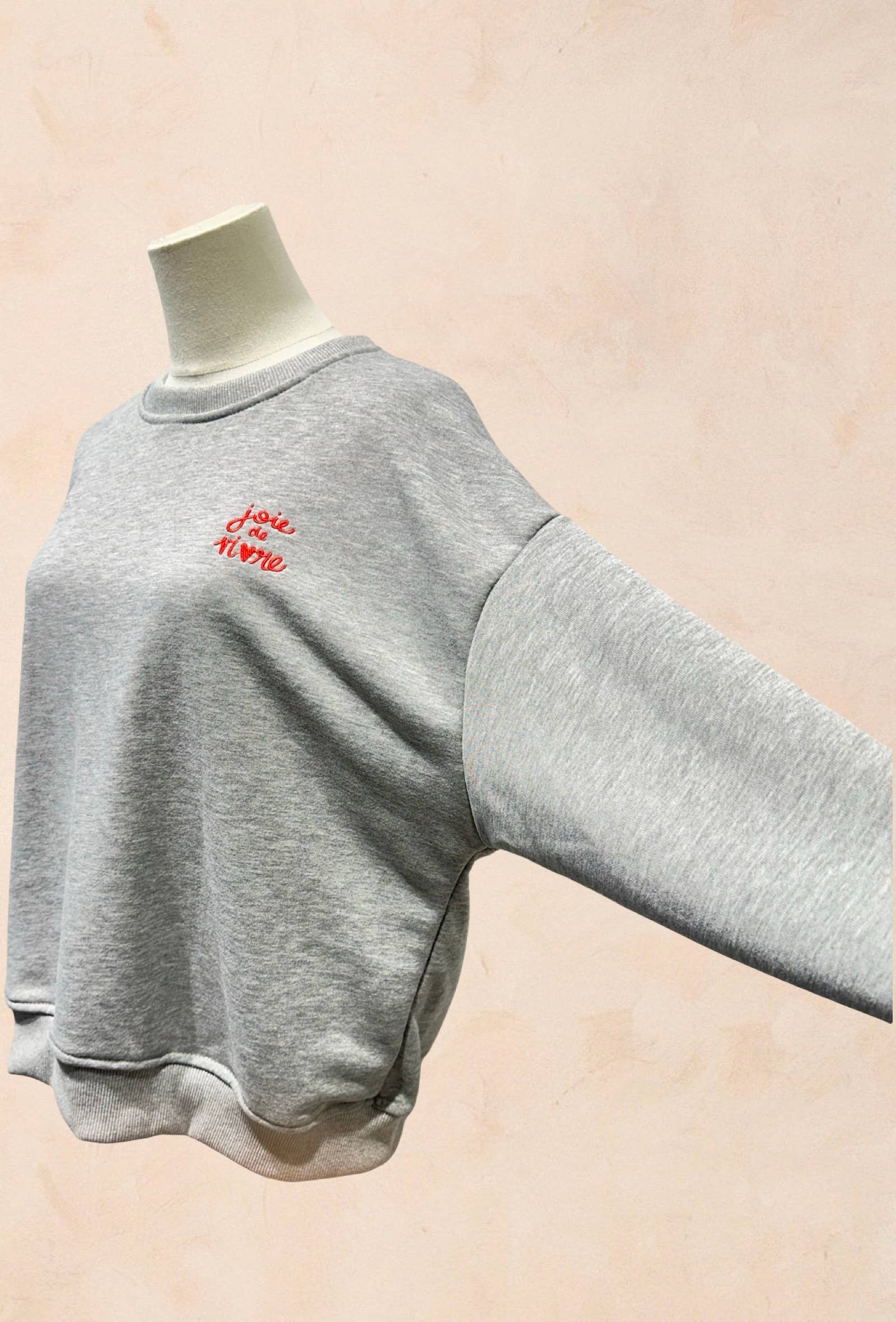 Sweat shirt Joie de Vivre COTON