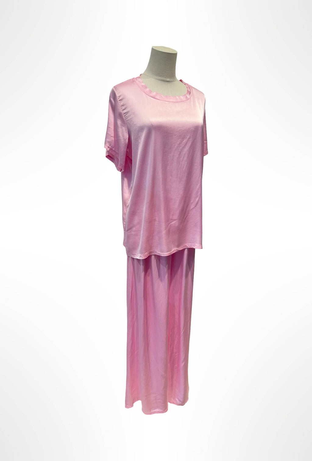 Ensemble Satin, Haut et Pantalon Fluide % VISCOSE