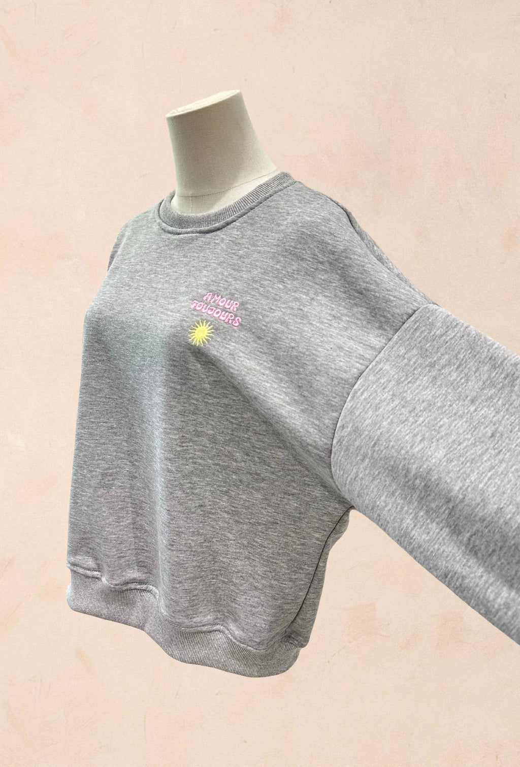 Sweat shirt Oversize – Broderie Amour Toujours