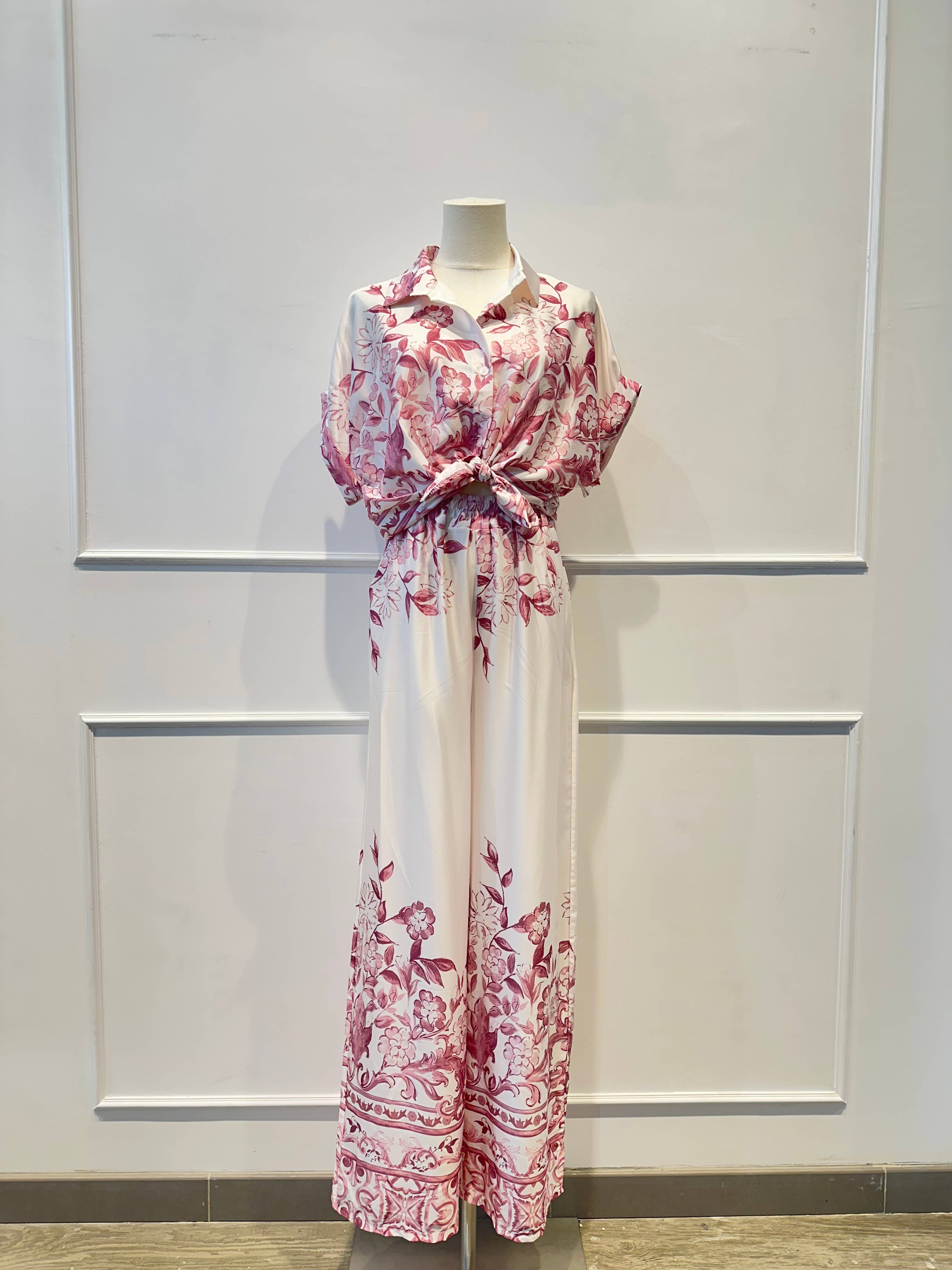 Ensemble Femme Imprimé Floral –